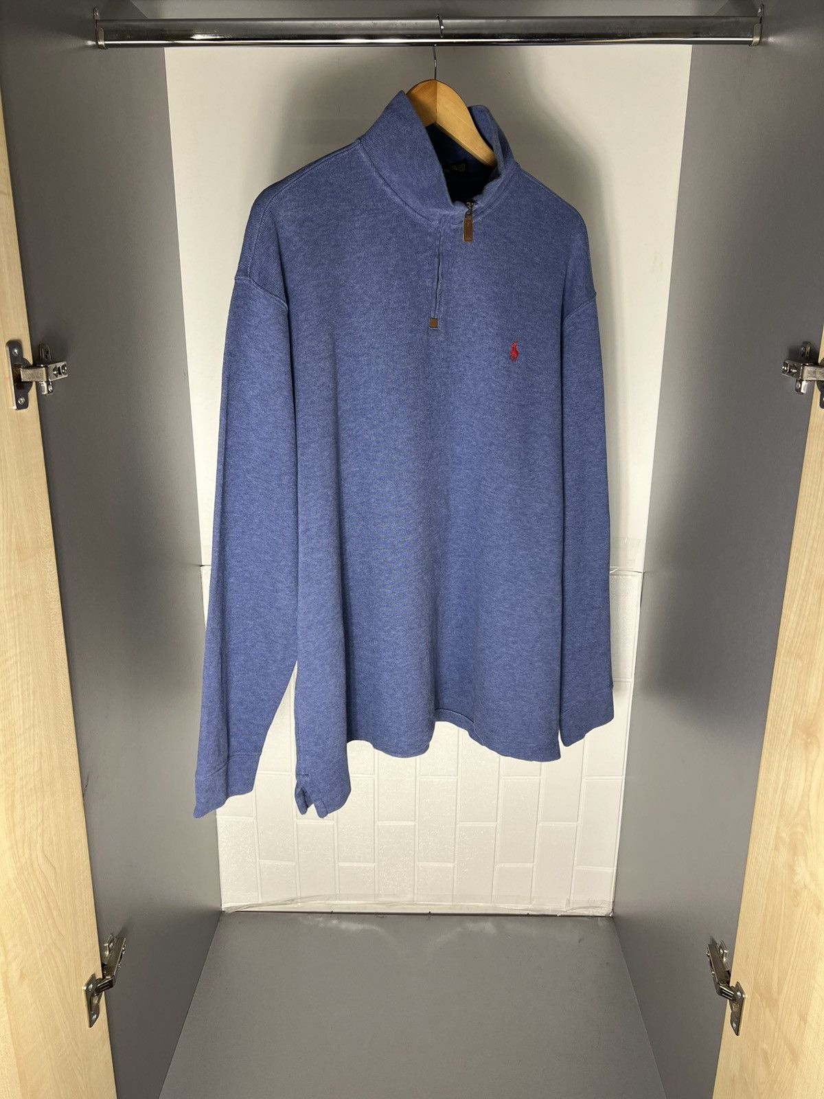 Polo Ralph Lauren VINTAGE POLO RALPH LAUREN 1/3 ZIP SWEATER DESIGNER CASUAL Size US XXL / EU 58 / 5 - 5 Thumbnail