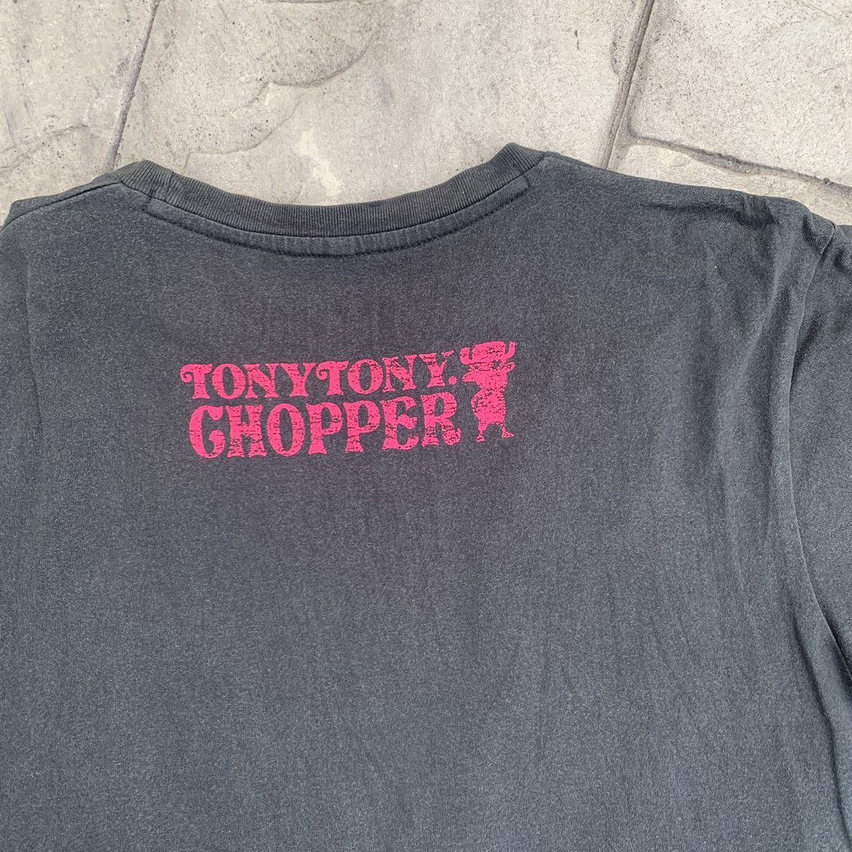 Anime Thrashed Faded Tony Tony Chopper One Piece Anima Tee Size US L / EU 52-54 / 3 - 4 Thumbnail