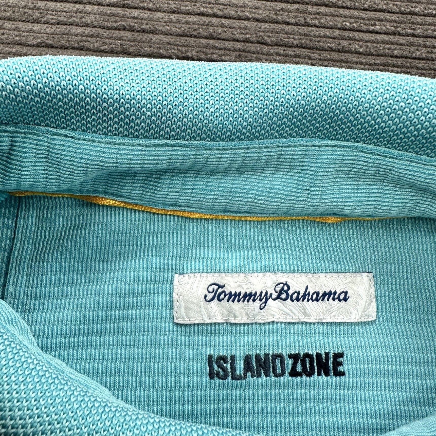 Tommy Bahama Tommy Bahama Island Zone Polo Shirt Men XL Blue Golf Outdoors Shirt Size US XL / EU 56 / 4 - 5 Thumbnail