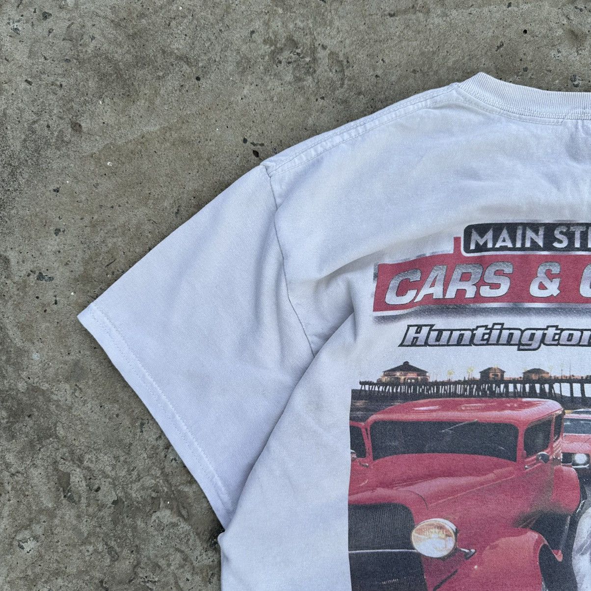 Carven Vintage Main Street Cars & Cruise Tee Huntington Beach 2016 Size US S / EU 44-46 / 1 - 3 Thumbnail