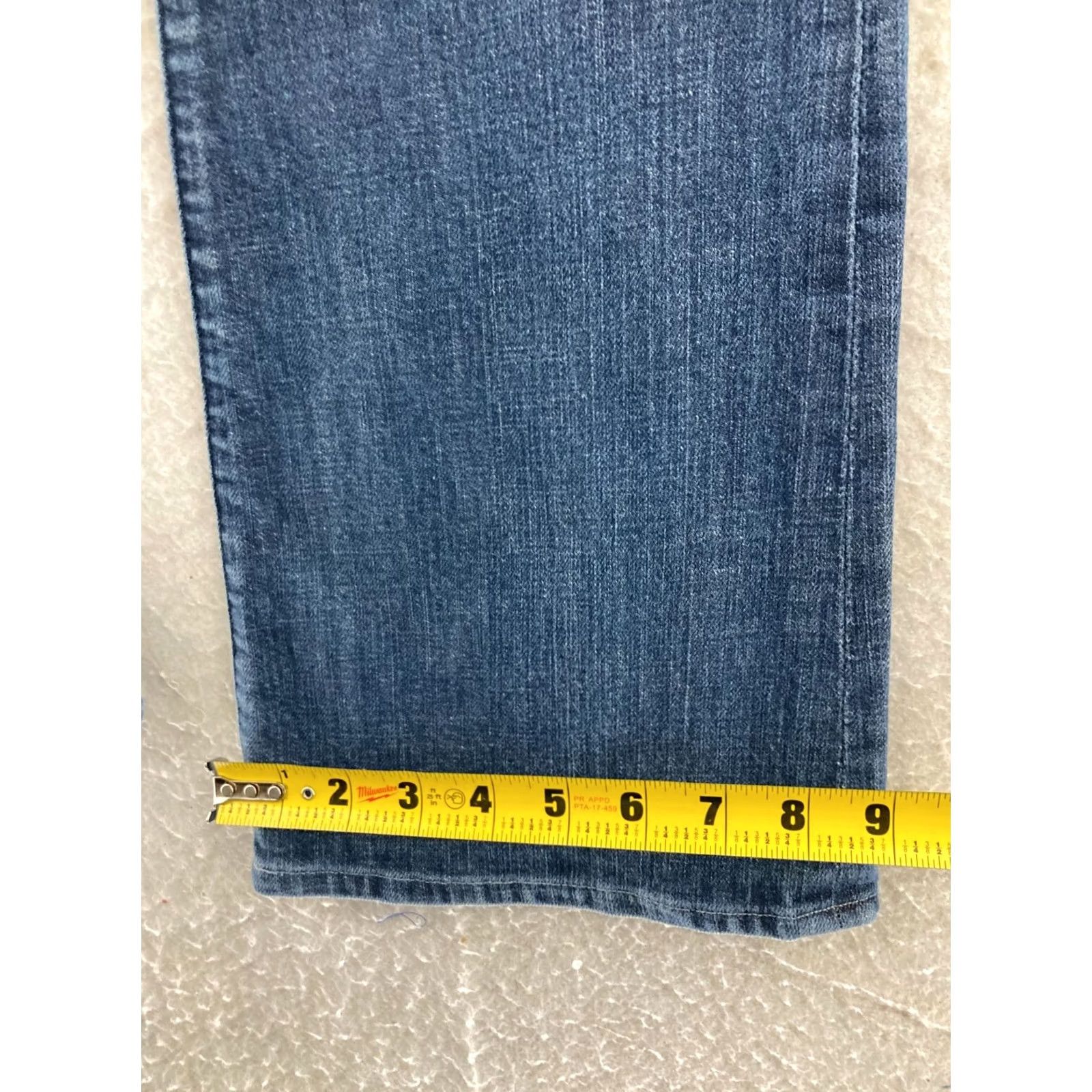 Vintage Rock & Republic Kasandra Jeans Bootcut Dark Blue 28 Women Mid Rise Stretch Denim 5-Pocket Regular 32in Inseam Womens Size 28" / US 6 / IT 42 - 6 Thumbnail