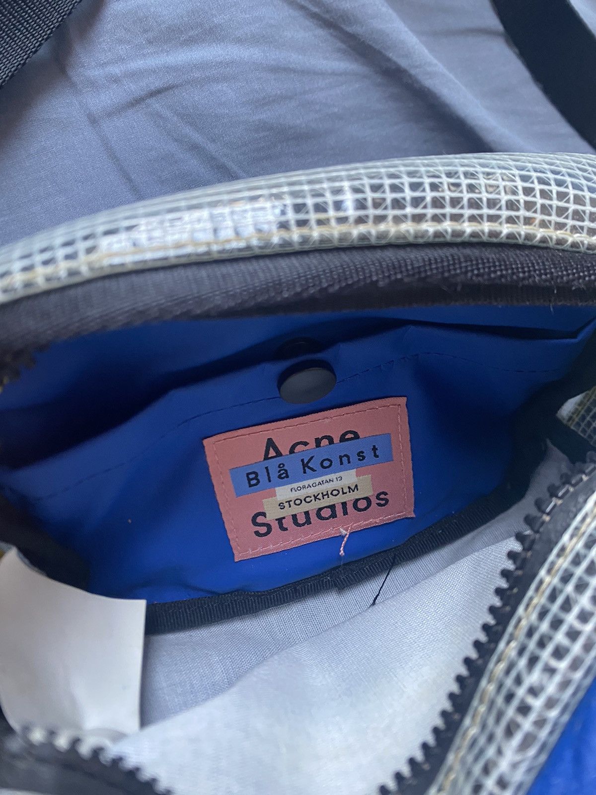 Acne Studios Blue mini crossbody bag Size ONE SIZE - 2 Thumbnail