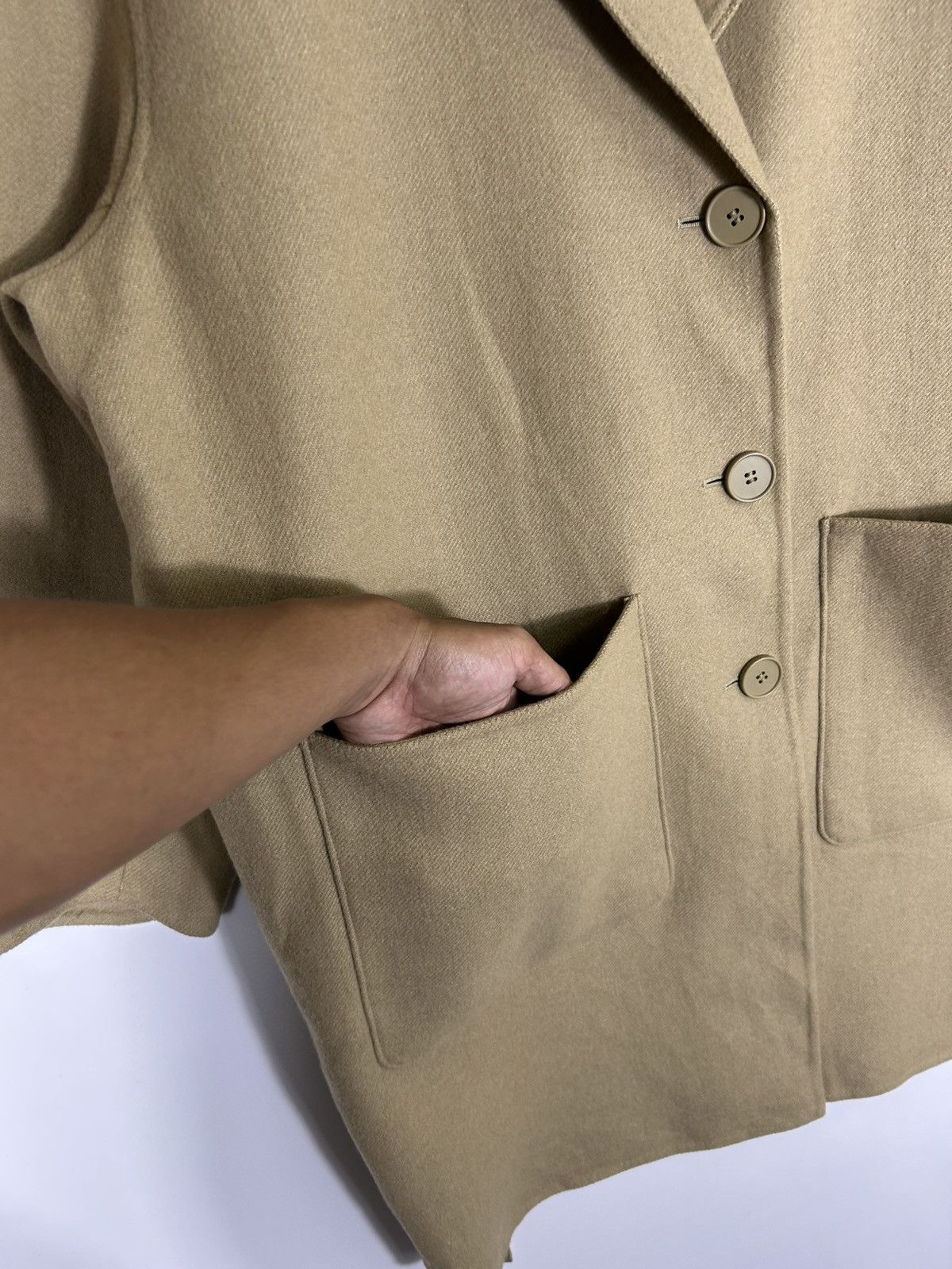 Lemaire × Uniqlo Christophe Lemaire x Uniqlo Oversized Belted Coat Size US L / EU 52-54 / 3 - 7 Thumbnail