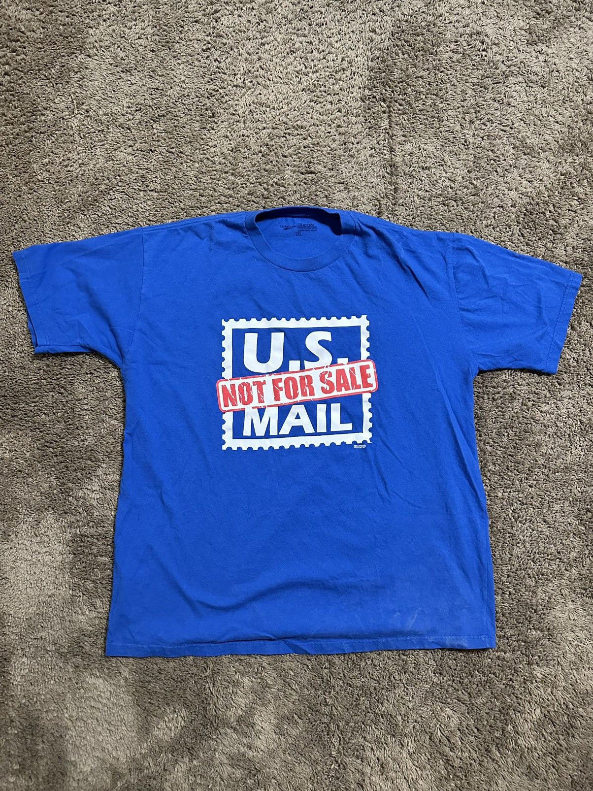 Anti Social Social Club × Vintage Vintage USPS mailman “Not for sale” shirt 90s size 2XL Size US XXL / EU 58 / 5 - 1 Thumbnail