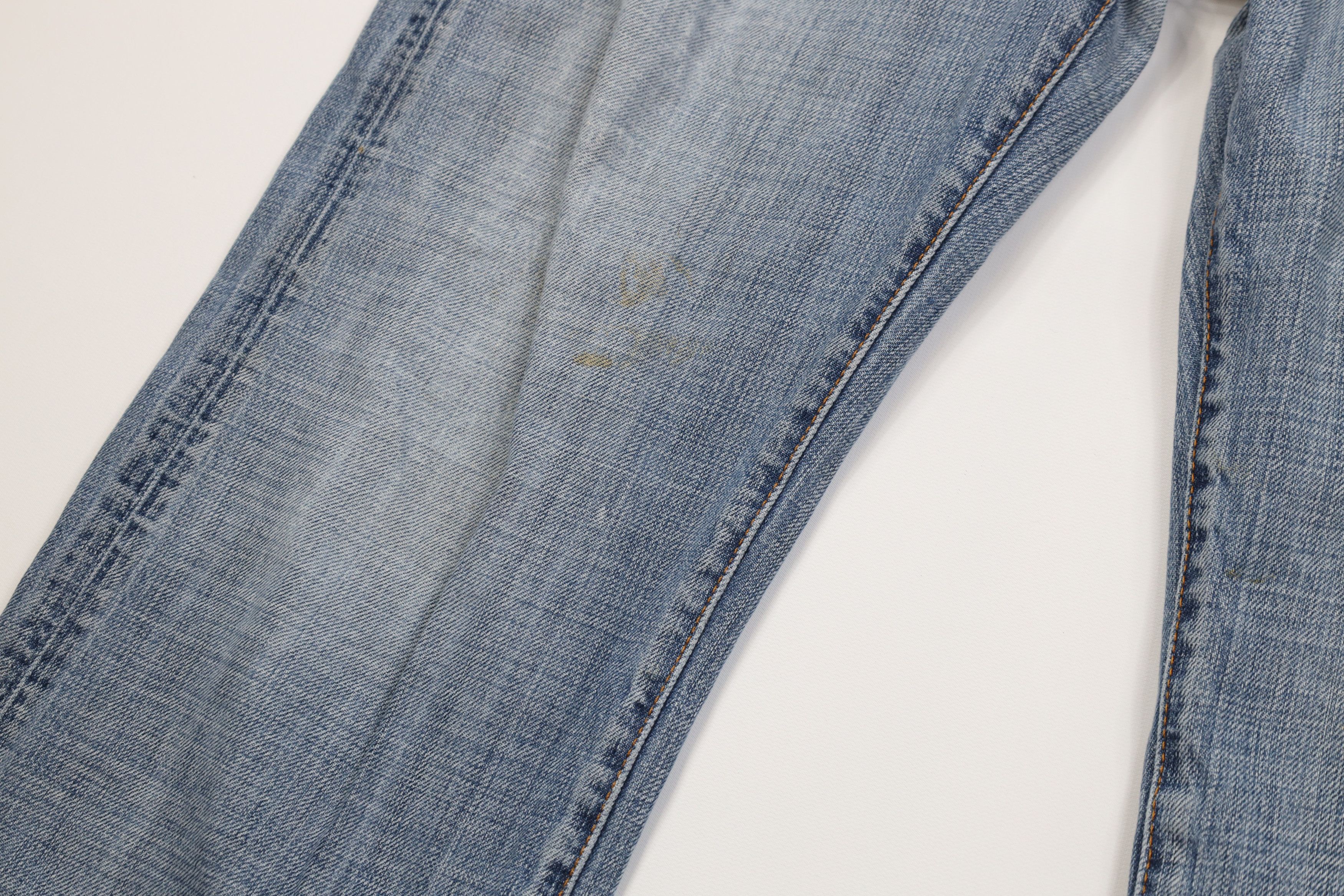 Guess Vintage Y2K Guess Wide Leg Bootcut Denim Jeans Blue Cotton Size US 32 / EU 48 - 6 Thumbnail