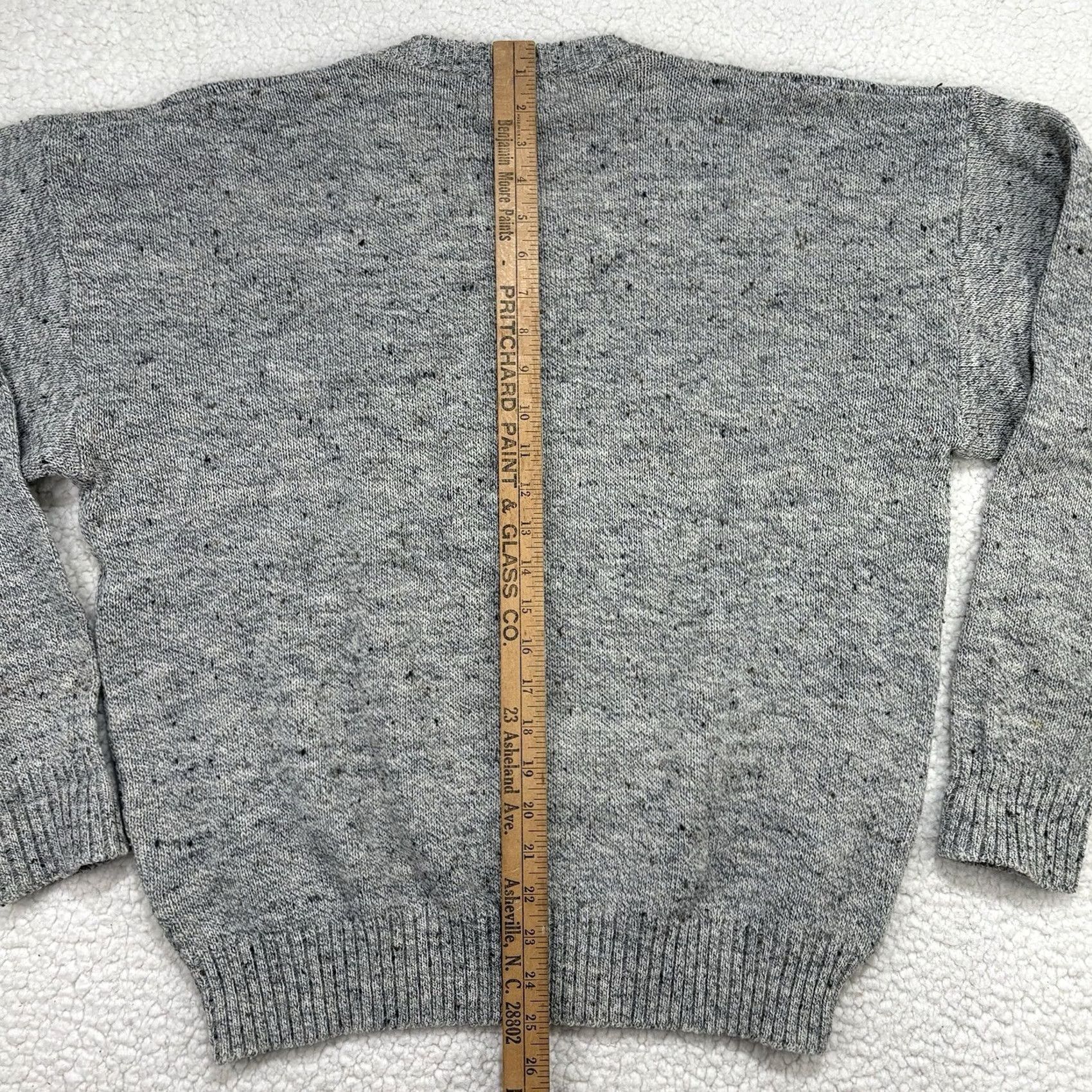 Vintage VINTAGE Moss Creek Trader Mens XL Wool Blend Argyle V-Neck Sweater Grey Pullover Size US XL / EU 56 / 4 - 7 Thumbnail
