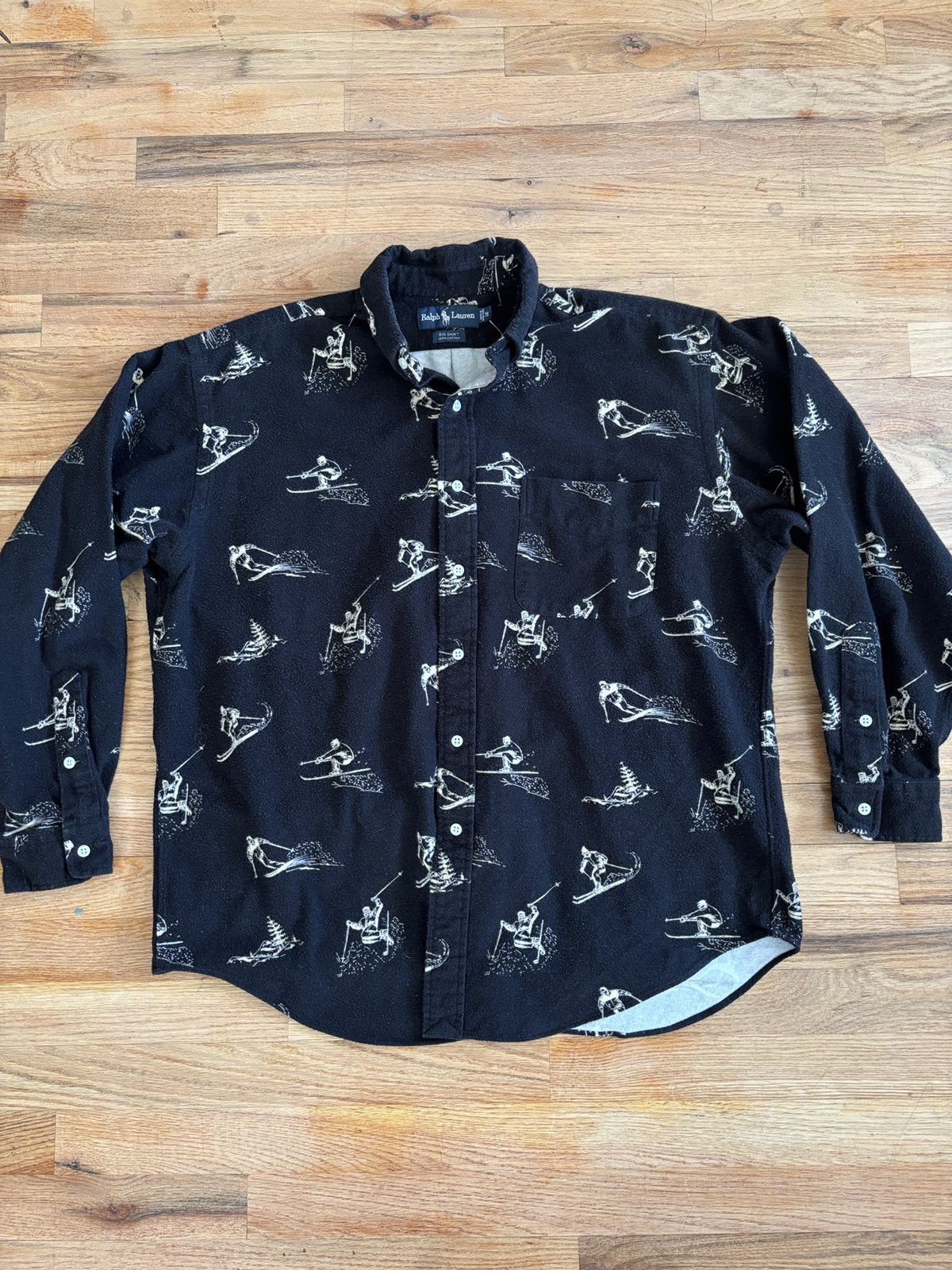 Polo Ralph Lauren Vintage Polo Ralph Lauren Stadium Suicide Ski Hunter Fleece Size US M / EU 48-50 / 2 - 1 Thumbnail