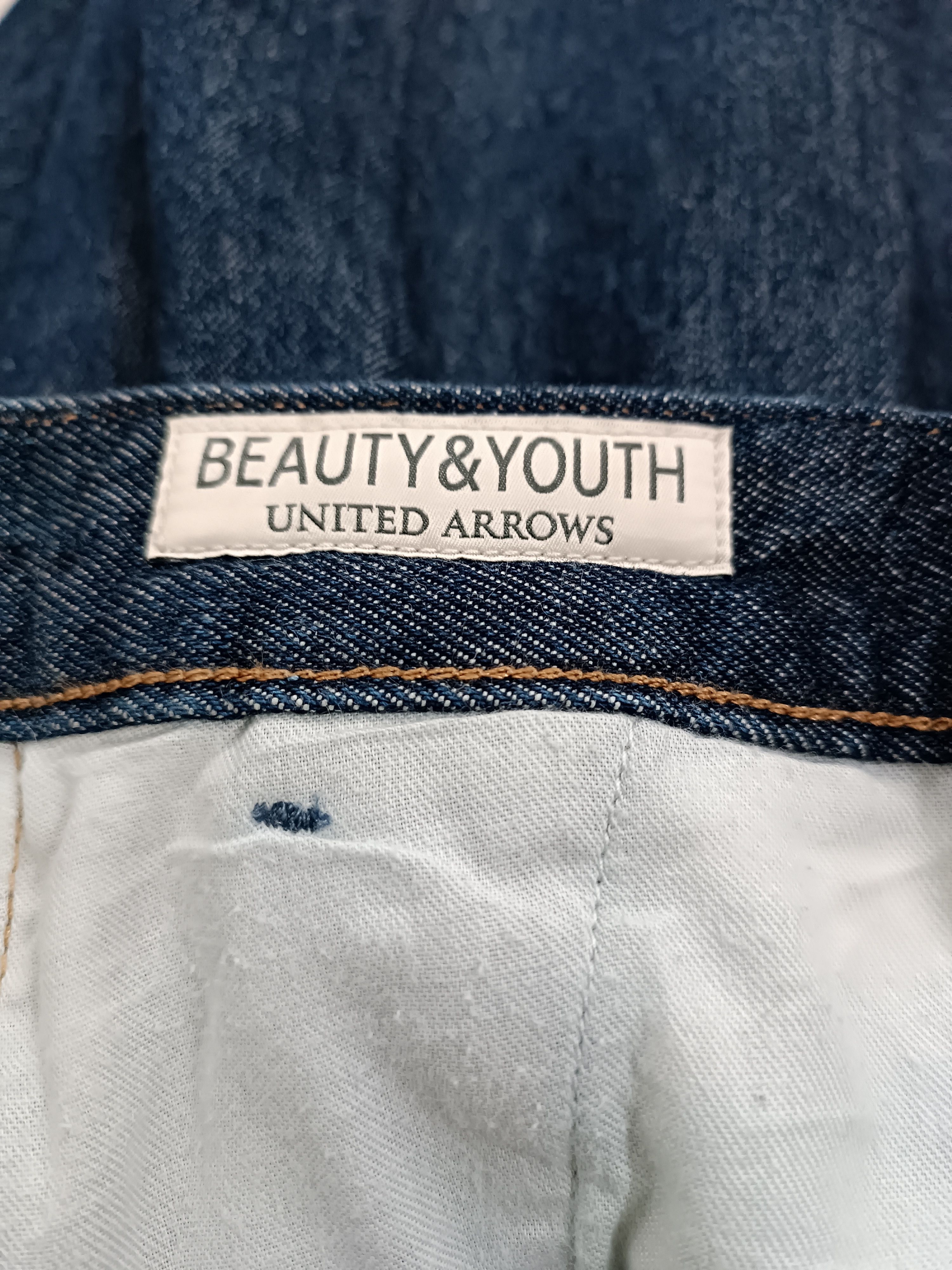 BEAUTY&YOUTH × Japanese Brand Beauty & Youth Baggy Fit Jeans Size US 31 - 11 Thumbnail
