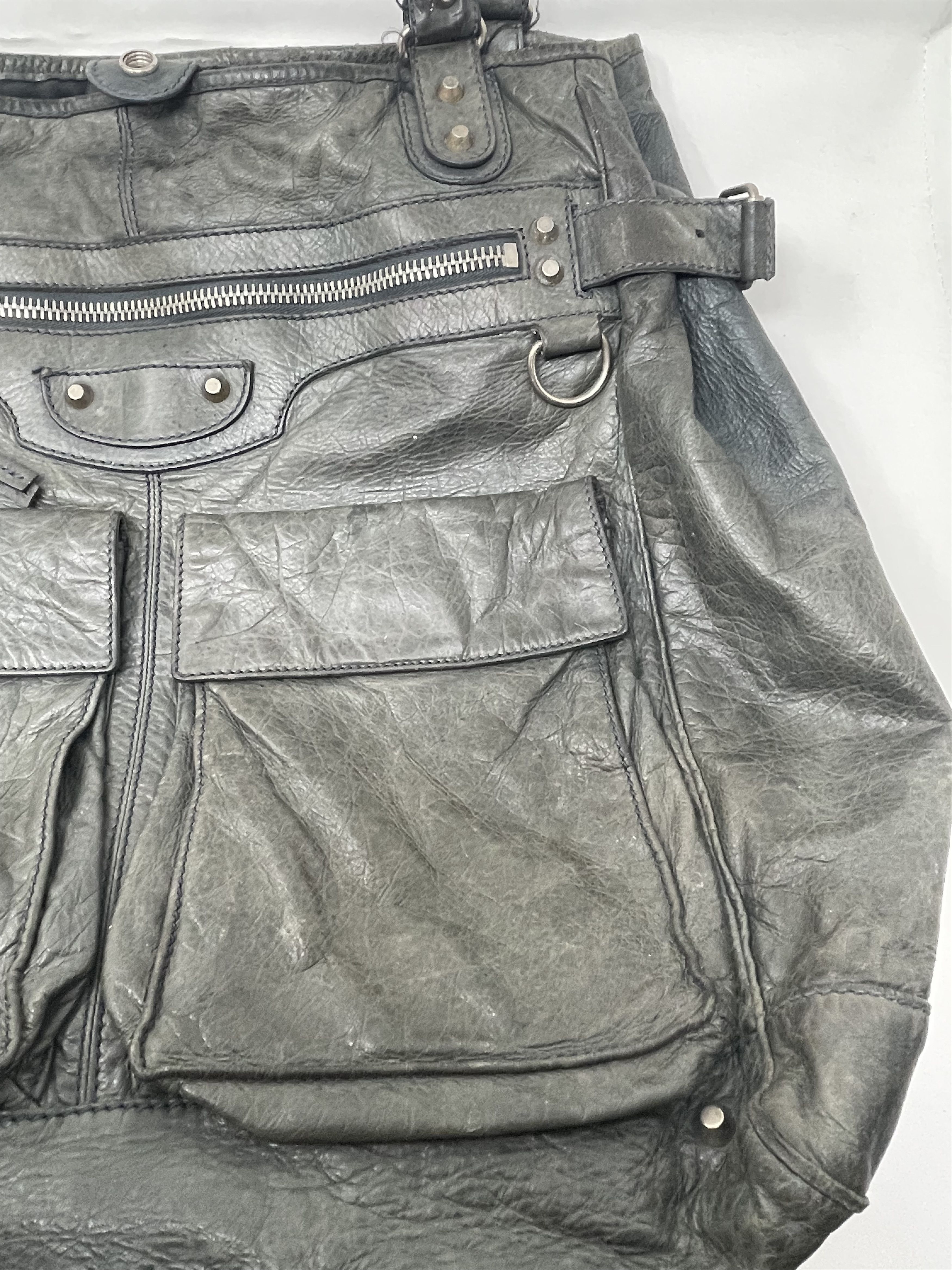 Balenciaga Balenciaga Agneau Cube Pocket Tote Size ONE SIZE - 9 Thumbnail
