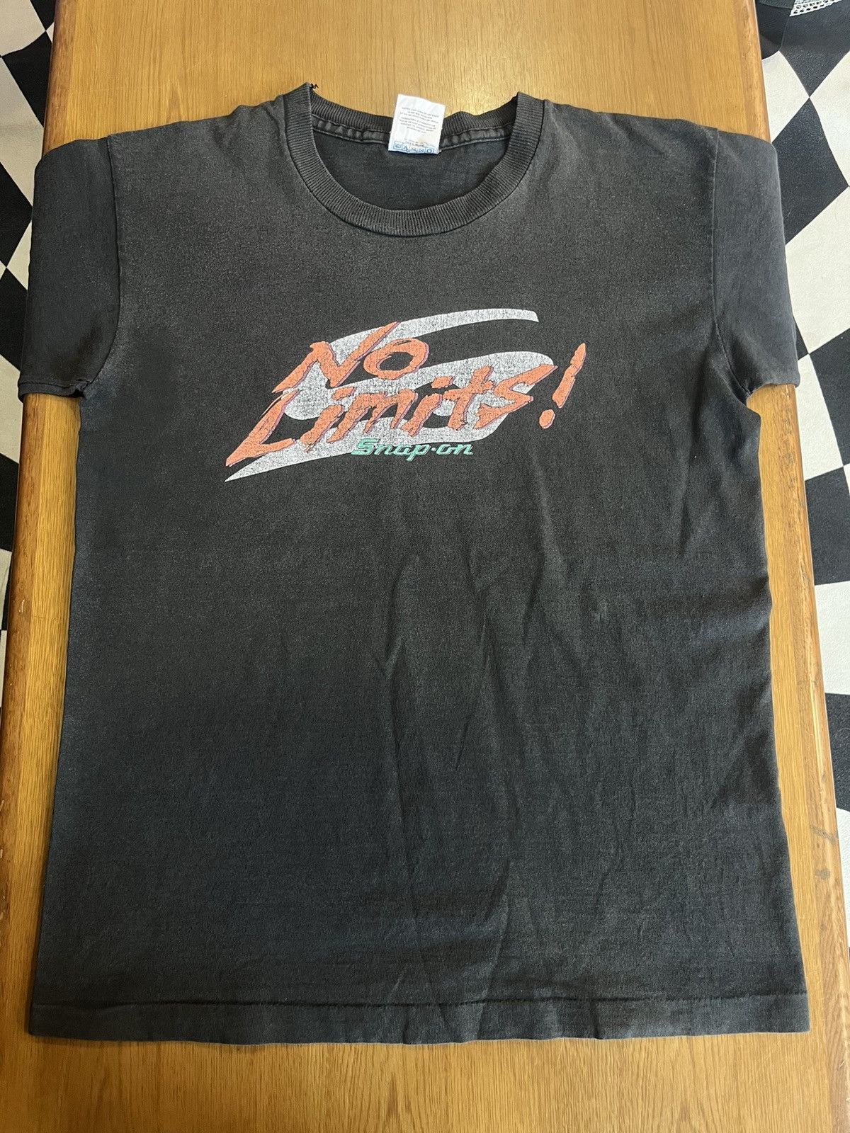 Vintage Vintage Snap-on NO Limits ! 90’s Tshirt Size US M / EU 48-50 / 2 - 3 Thumbnail