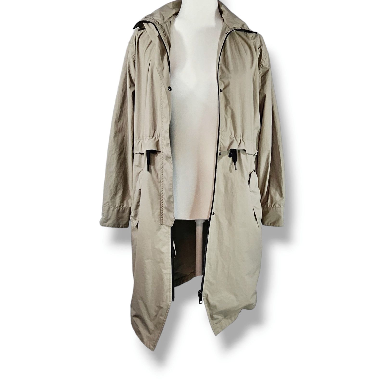 Everlane EUC Everlane The ReNew Anorak Jacket Sz. XS Taupe Size XXS / US 00 / IT 34 - 3 Thumbnail
