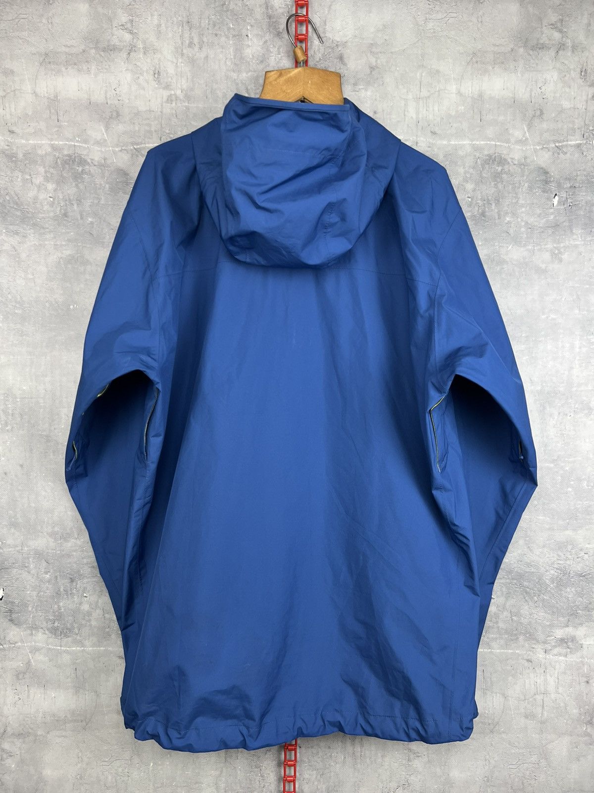 Rab RAB Men's Downpour Eco Hooded Jacket Blue Size XL Size US XL / EU 56 / 4 - 3 Thumbnail