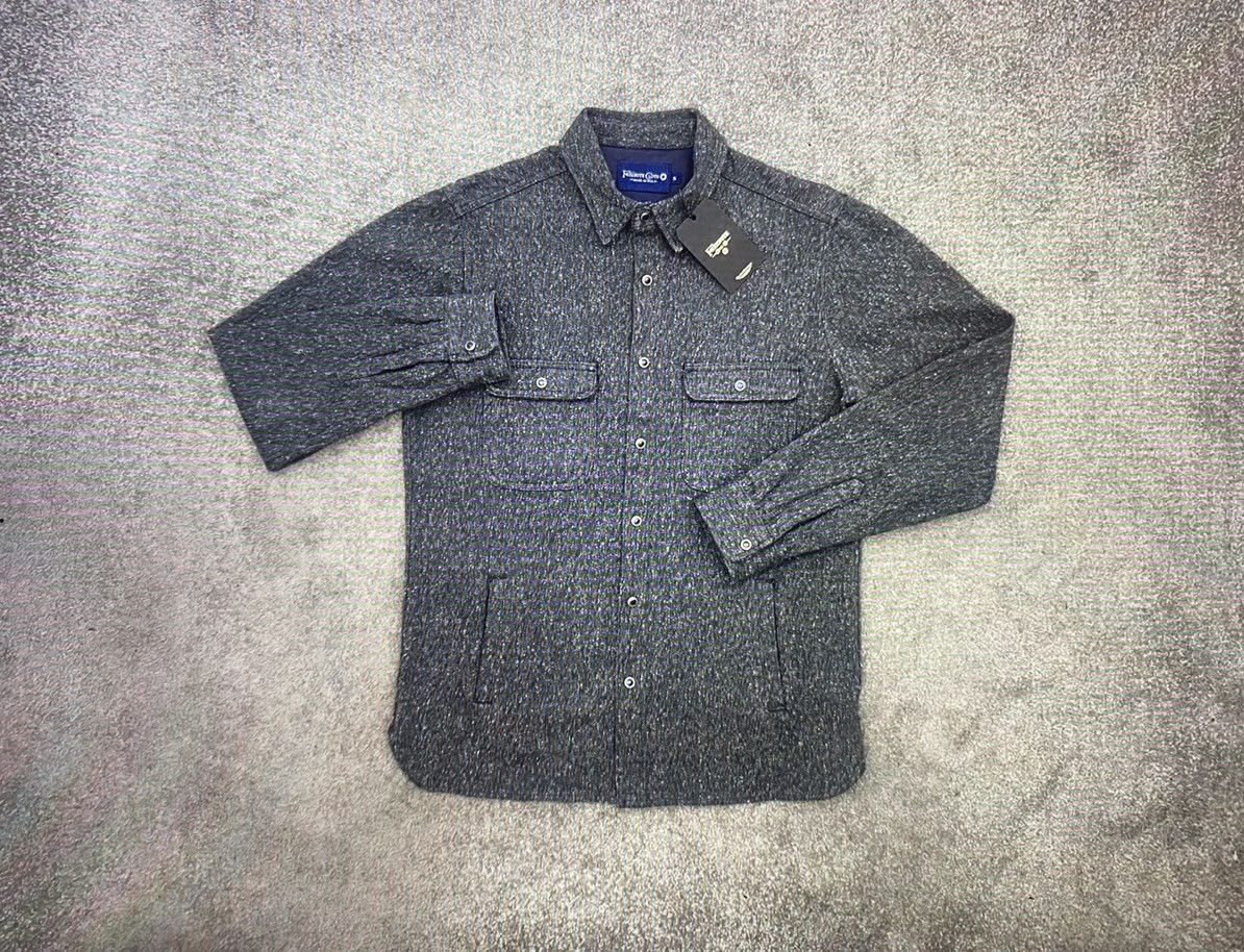 image of Freenote Cloth Alta Overshirt Benson Jepson Utility Scout in Grey, Men's (Size Small)