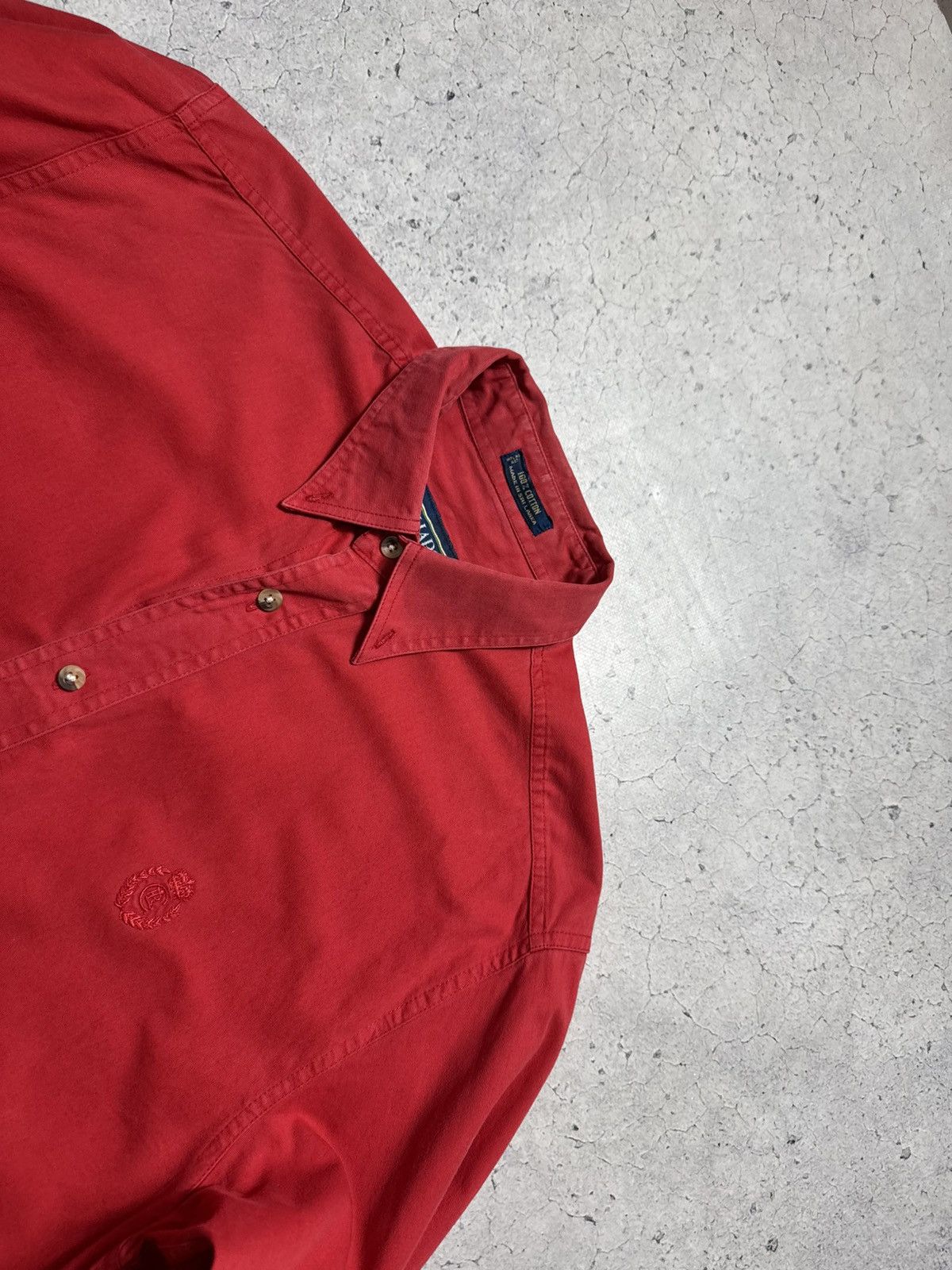 Chaps Ralph Lauren Chap Ralph Lauren Vintage 90’s Button Up Shirt Size M Red Size US M / EU 48-50 / 2 - 4 Thumbnail