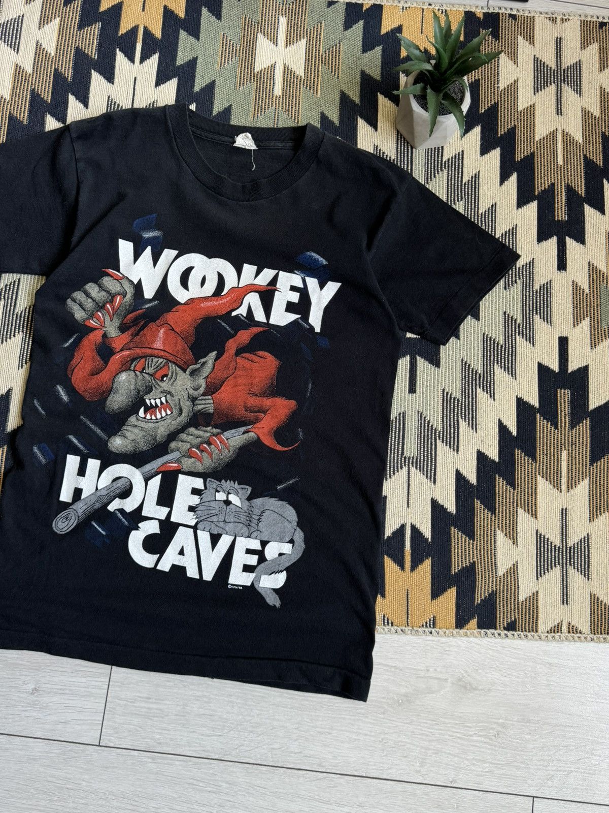 Vintage Vintage 94’ “Wookey Hole Caves” USA T-shirt Size US S / EU 44-46 / 1 - 4 Thumbnail