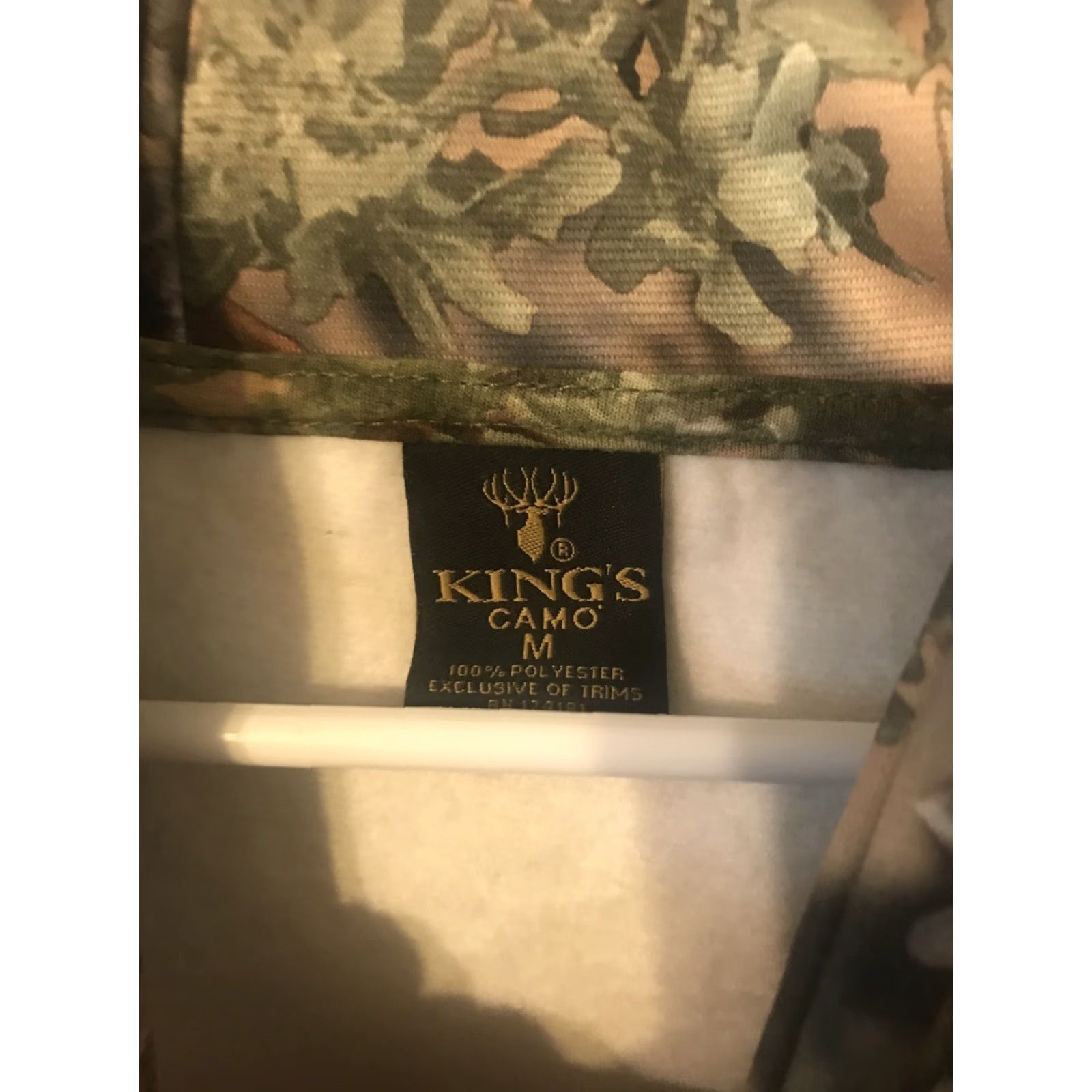 Vintage King's Camo Hoodie Mens Med Pullover Realtree Camo Hunting Outdoors Y2K Skater Size US M / EU 48-50 / 2 - 3 Thumbnail