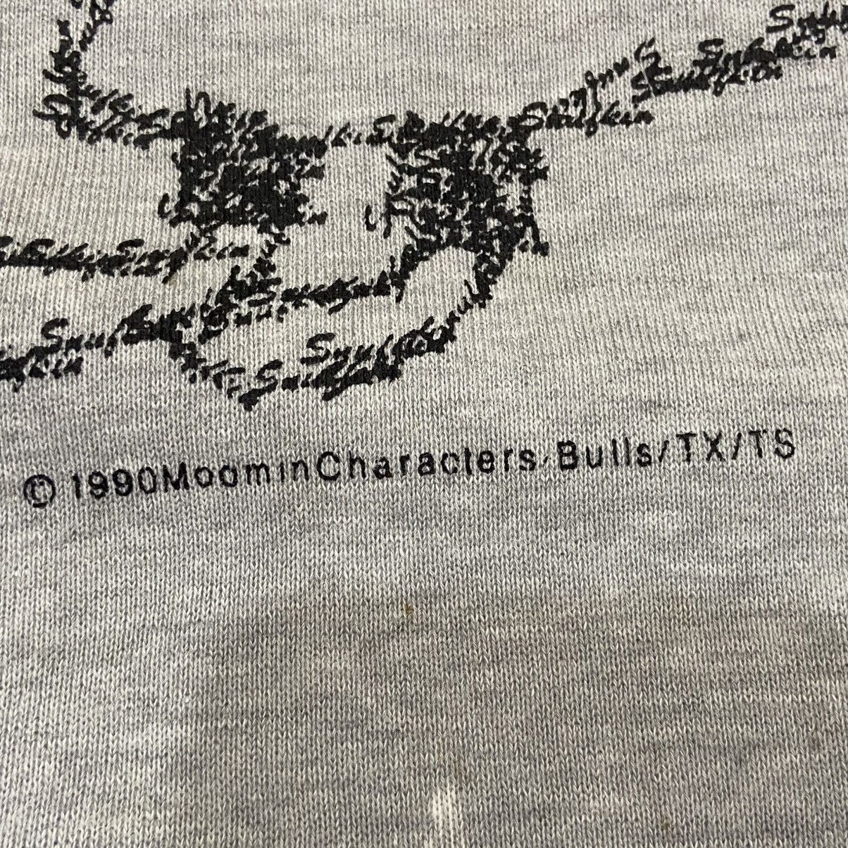 Anime Vintage 1990 Moomin Valley Snufkin Sweatshirt Size US M / EU 48-50 / 2 - 6 Thumbnail
