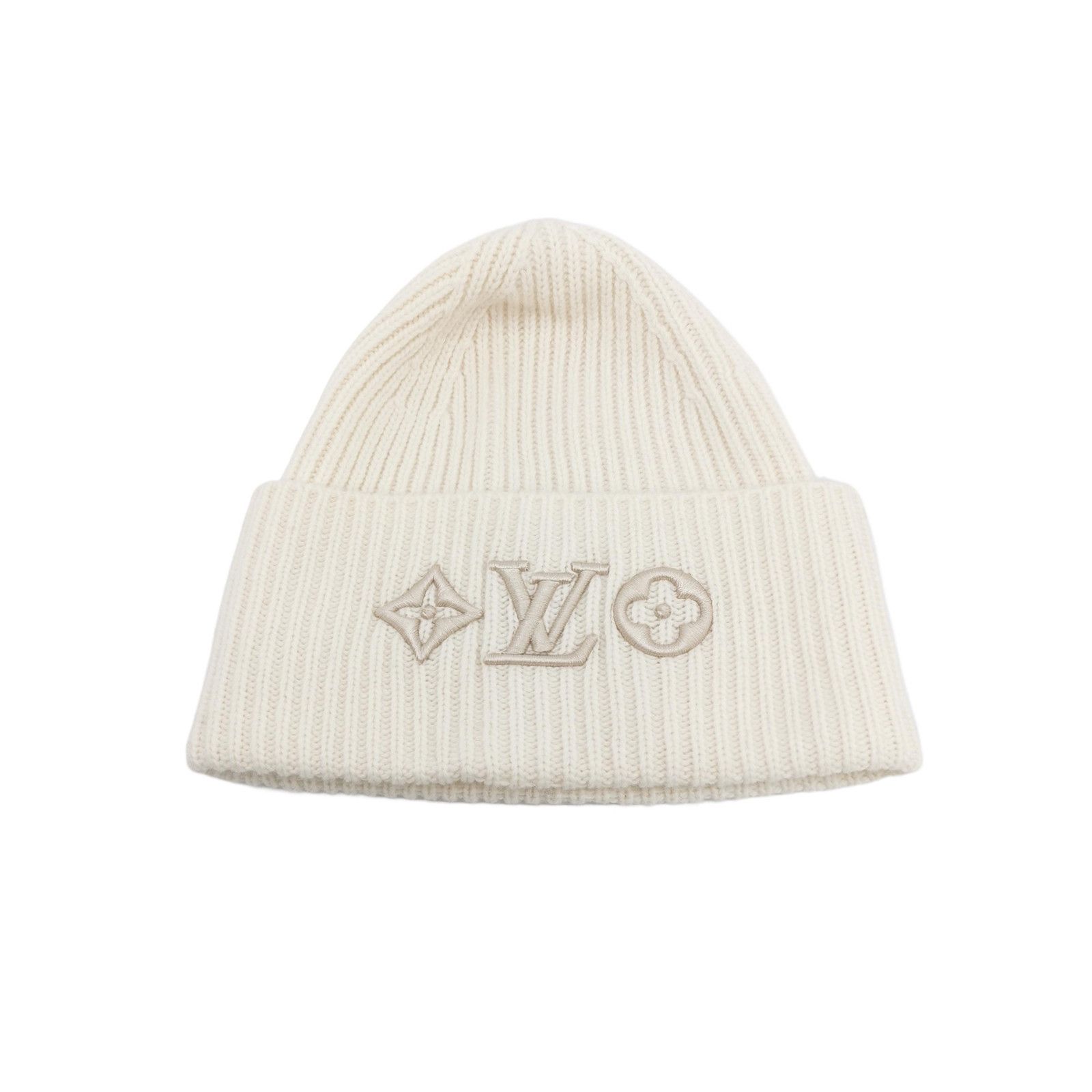 Louis Vuitton Louis Vuitton Monogram Embroidered Beanie One Size Size ONE SIZE - 1 Thumbnail