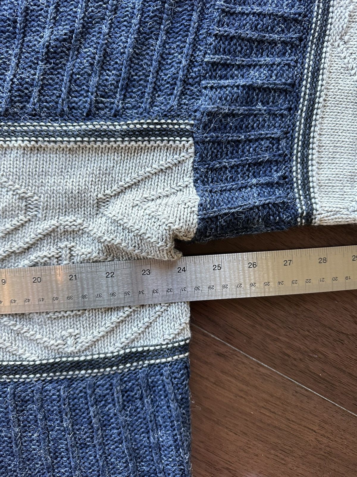 Other Blue and White Winter Sweater Size US L / EU 52-54 / 3 - 3 Thumbnail