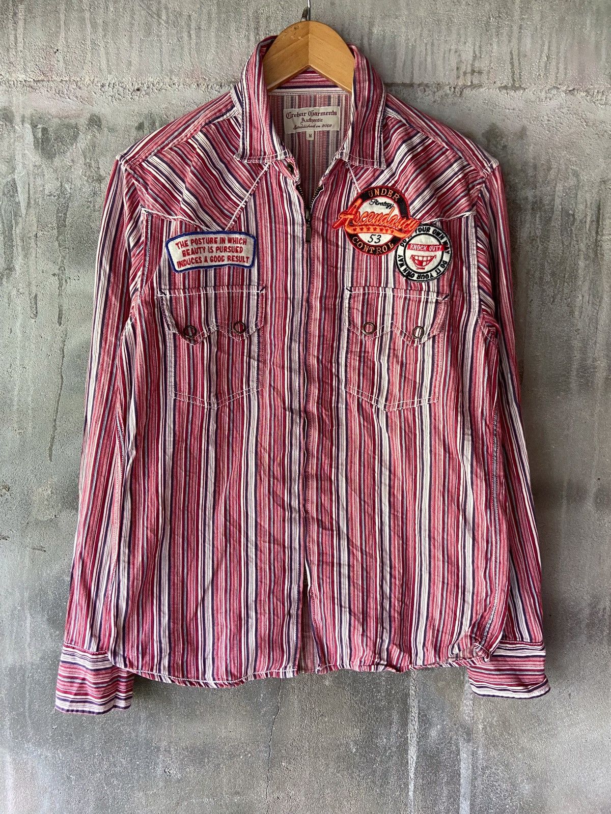 Japanese Brand THE POSTURE IN WHICH BEAUTY BUTTON DOWN SHIRT Size US M / EU 48-50 / 2 - 1 Thumbnail
