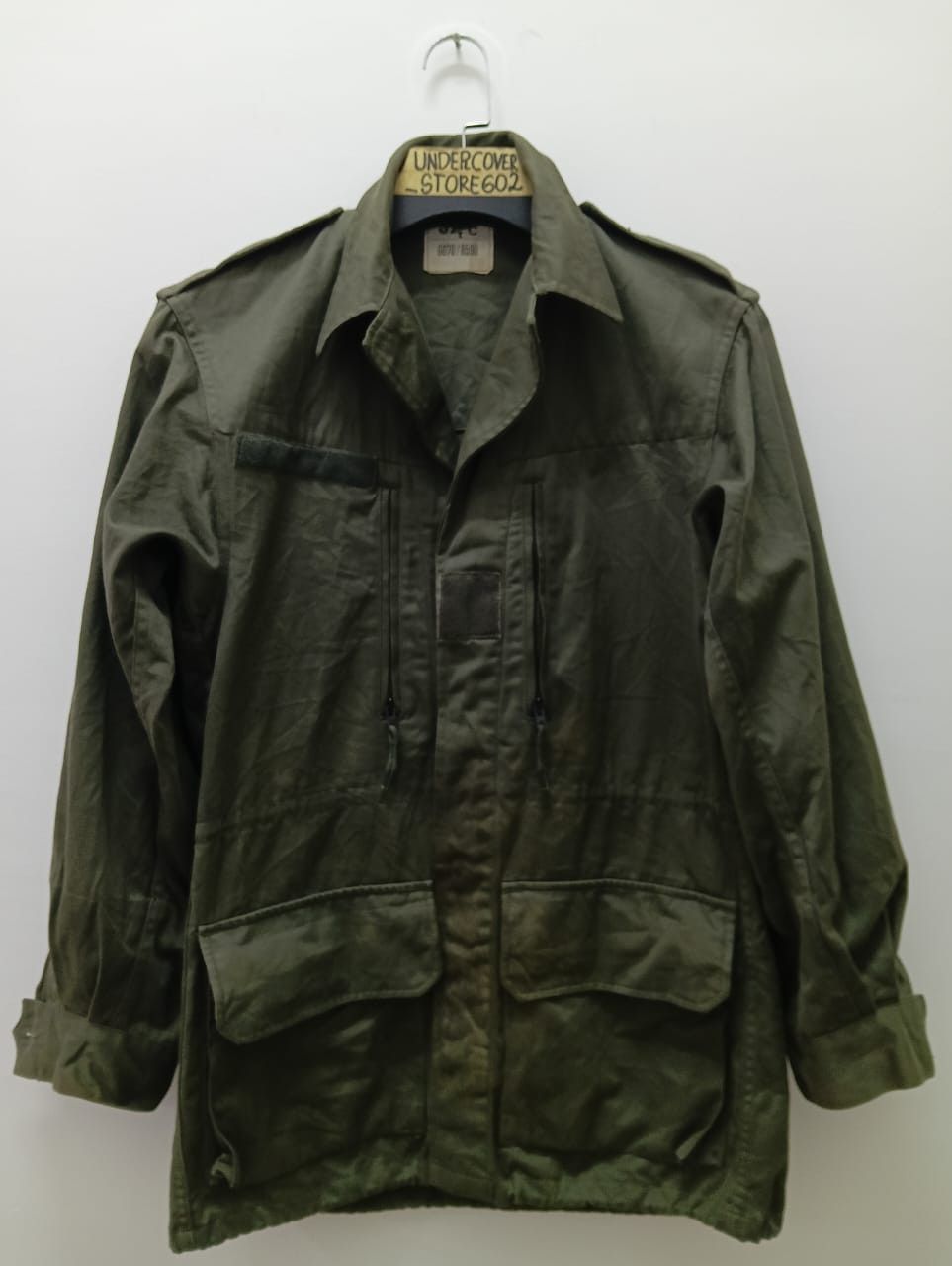 Vintage VINTAGE JACKET ARMY FRANCE 1981 PATTERN Size US M / EU 48-50 / 2 - 1 Thumbnail