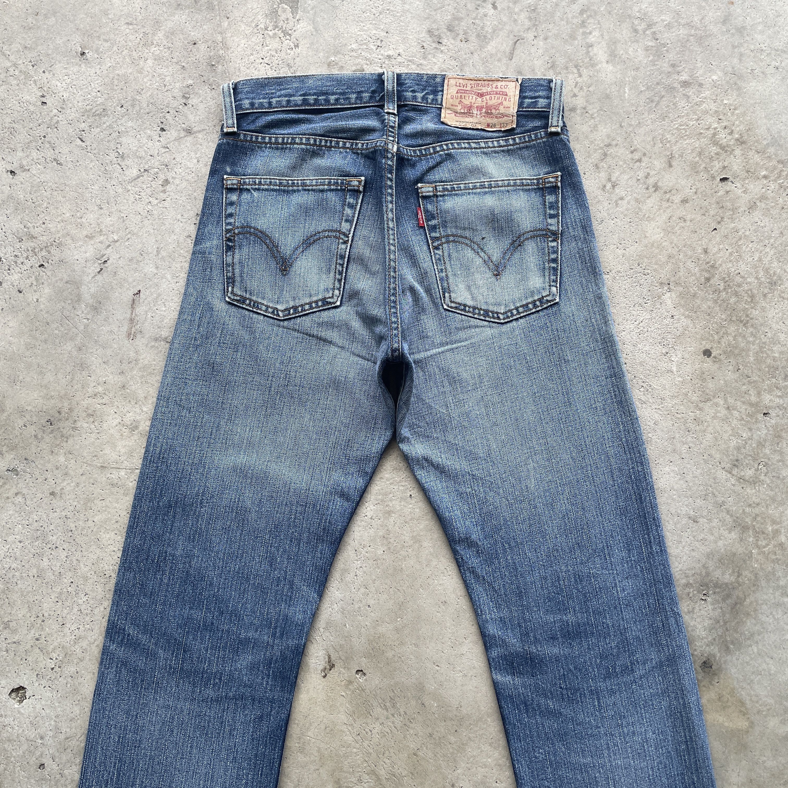 Levi's VINTAGE LEVI’S 505 FADED DENIM PANTS JEANS W29x29.5 Size US 29 - 12 Thumbnail