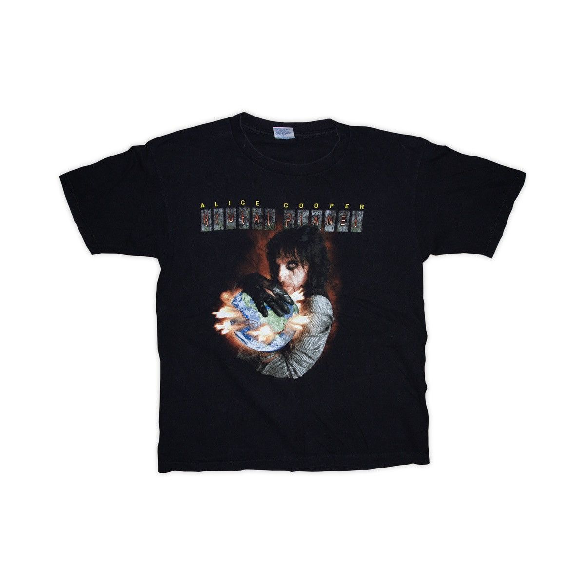 Vintage 2000 Alice Cooper Brutal Planet Tour Tee Size US L / EU 52-54 / 3 - 1 Thumbnail