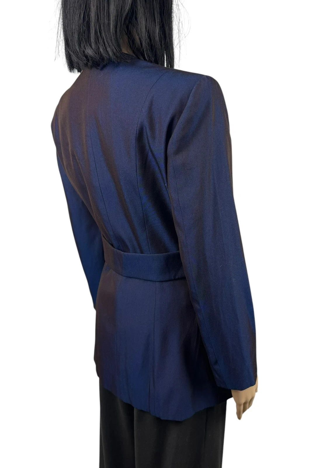 Claude Montana Claude Montana Wool Shimmer Jacket Vintage size 38 Size S / US 4 / IT 40 - 7 Thumbnail