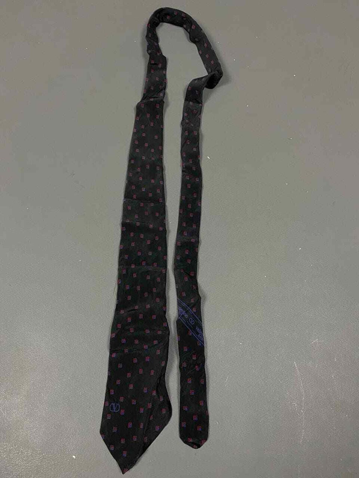 Valentino VALENTINO Cravate Vintage Rare Cravate Tie Made in Italy Size ONE SIZE - 1 Thumbnail