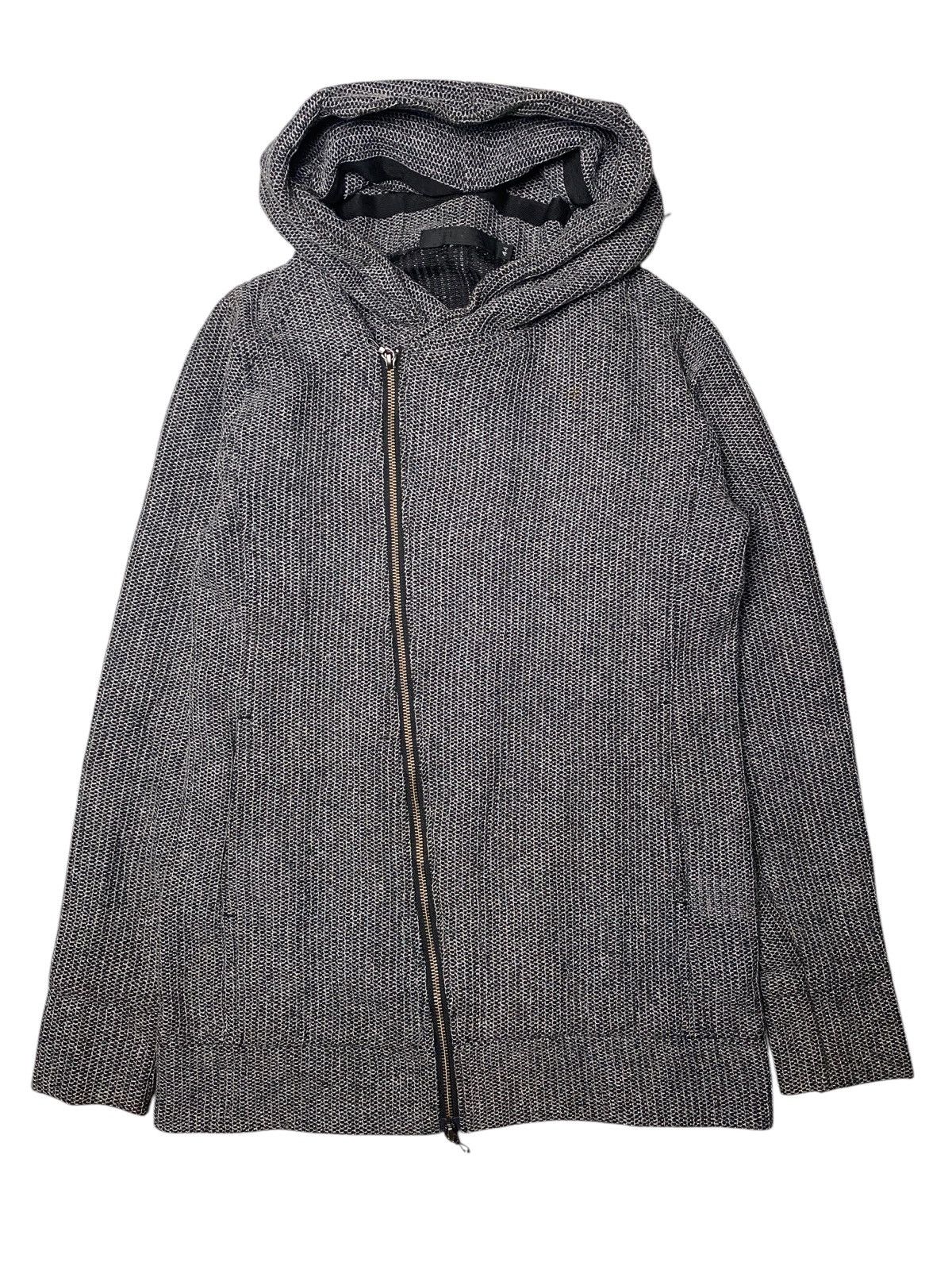 If Six Was Nine 2000's Fuga Asymetric Wool Zip Hoodie Size US M / EU 48-50 / 2 - 1 Thumbnail