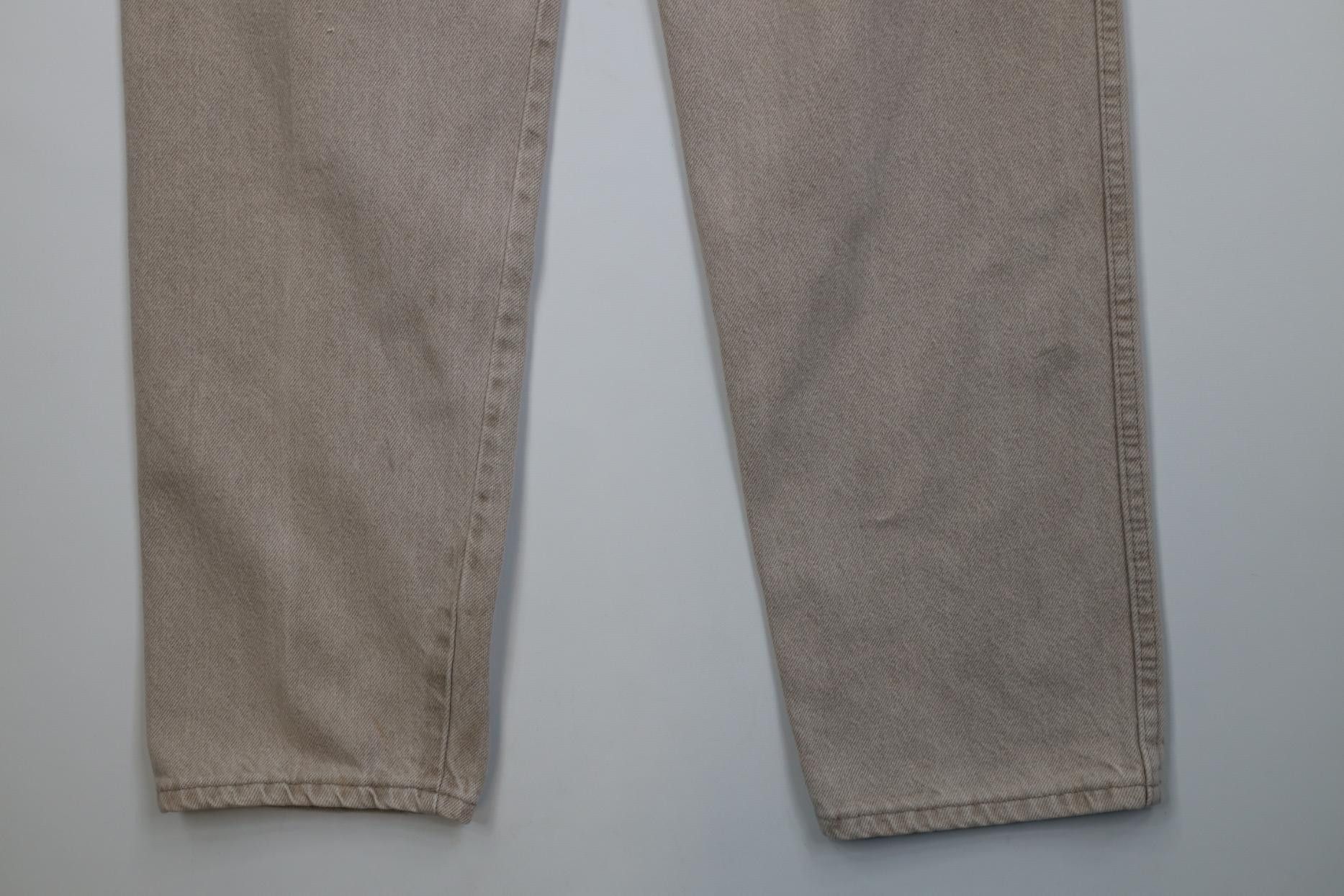 Wrangler Vintage 90s Wrangler Straight Leg Denim Jeans Beige USA Size US 32 / EU 48 - 14 Thumbnail