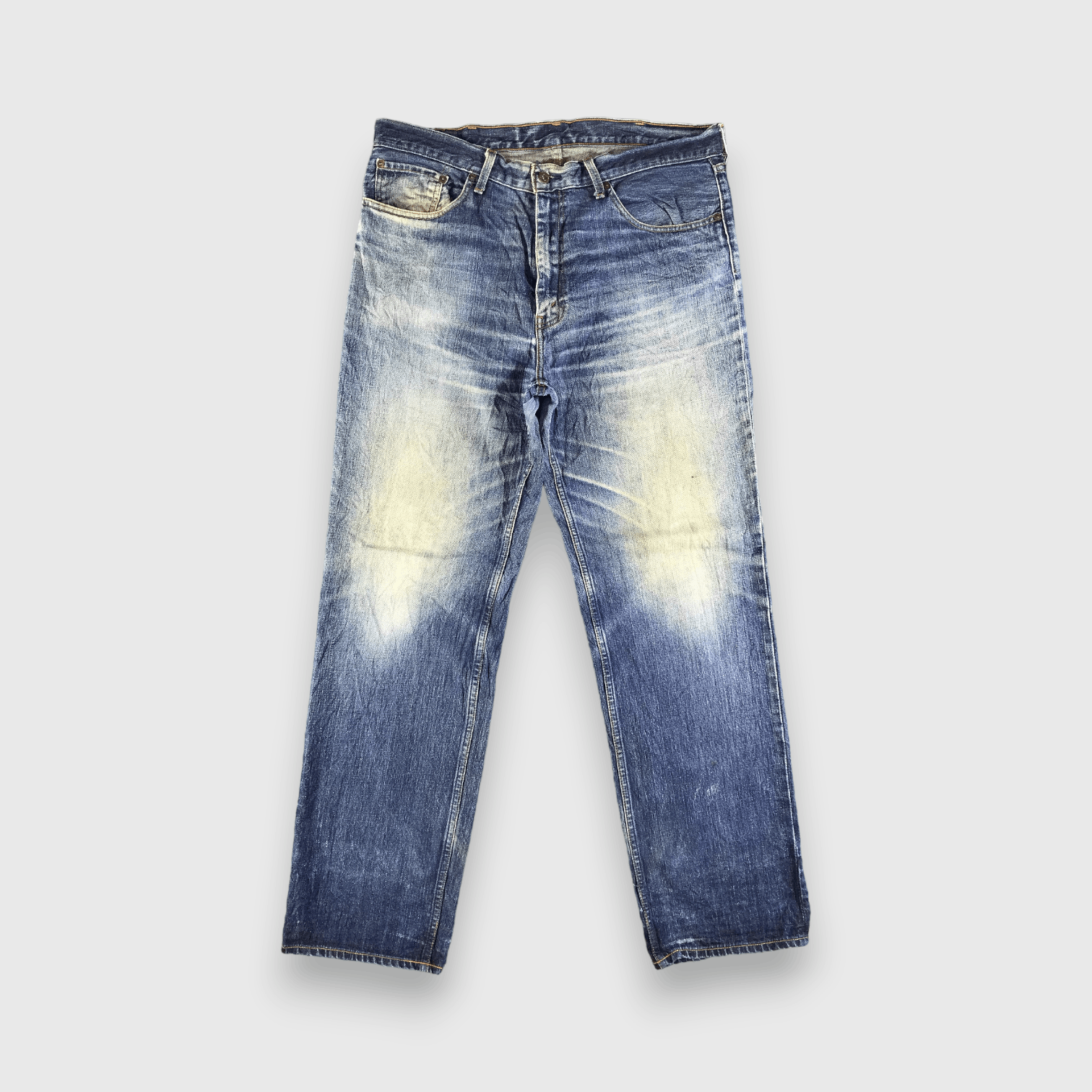 Levi's Vintage Blue Wash Levis 502 Jeans-J3563 Size US 39 - 1 Thumbnail