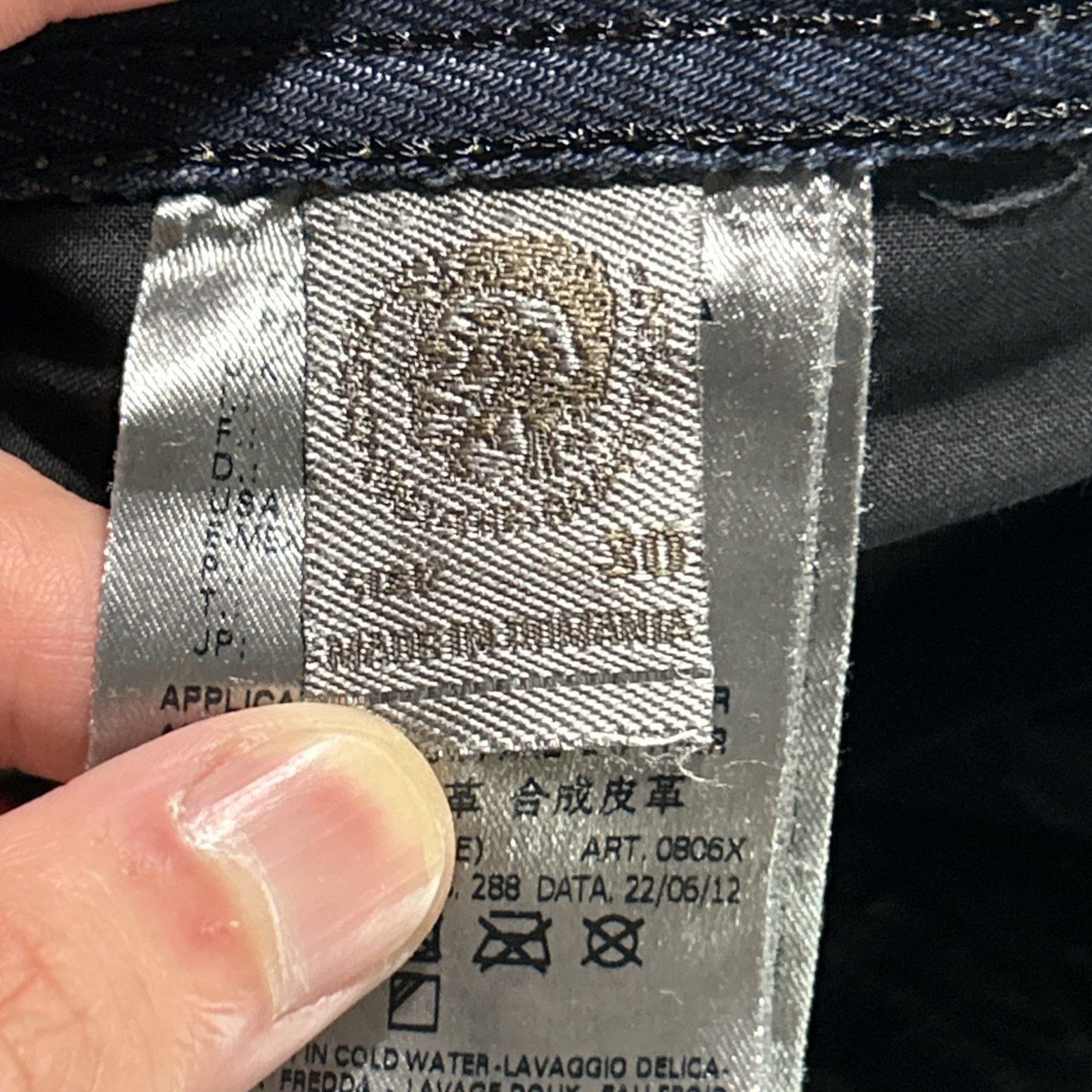 Diesel Diesel Safado 3D Loose Baggy Jeans 30x30 Button Fly Relax Size US 30 / EU 46 - 4 Thumbnail