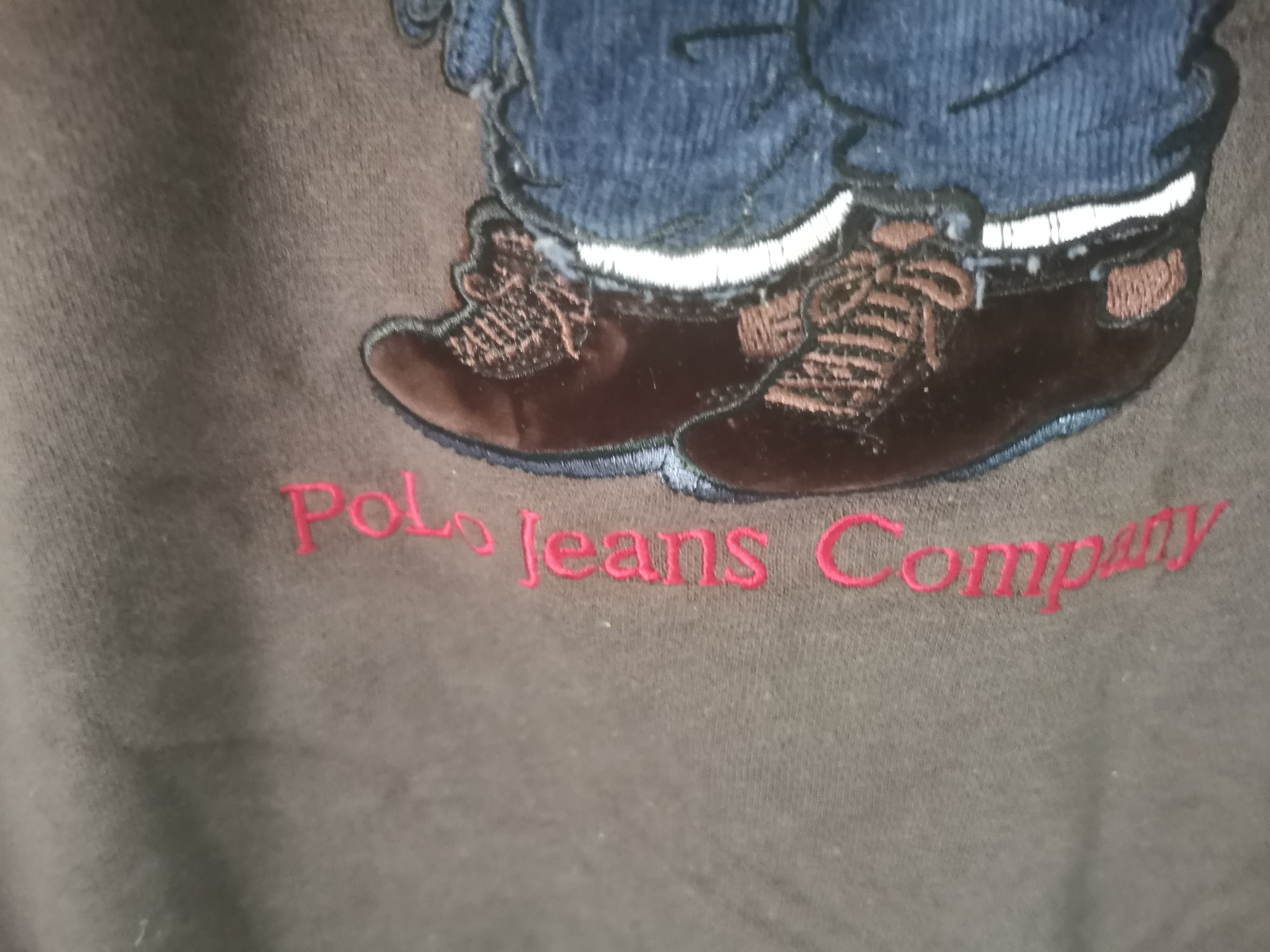 Polo Ralph Lauren Rare Polo jeans company sweatshirt polo bear sweatshirt Size US XL / EU 56 / 4 - 4 Thumbnail