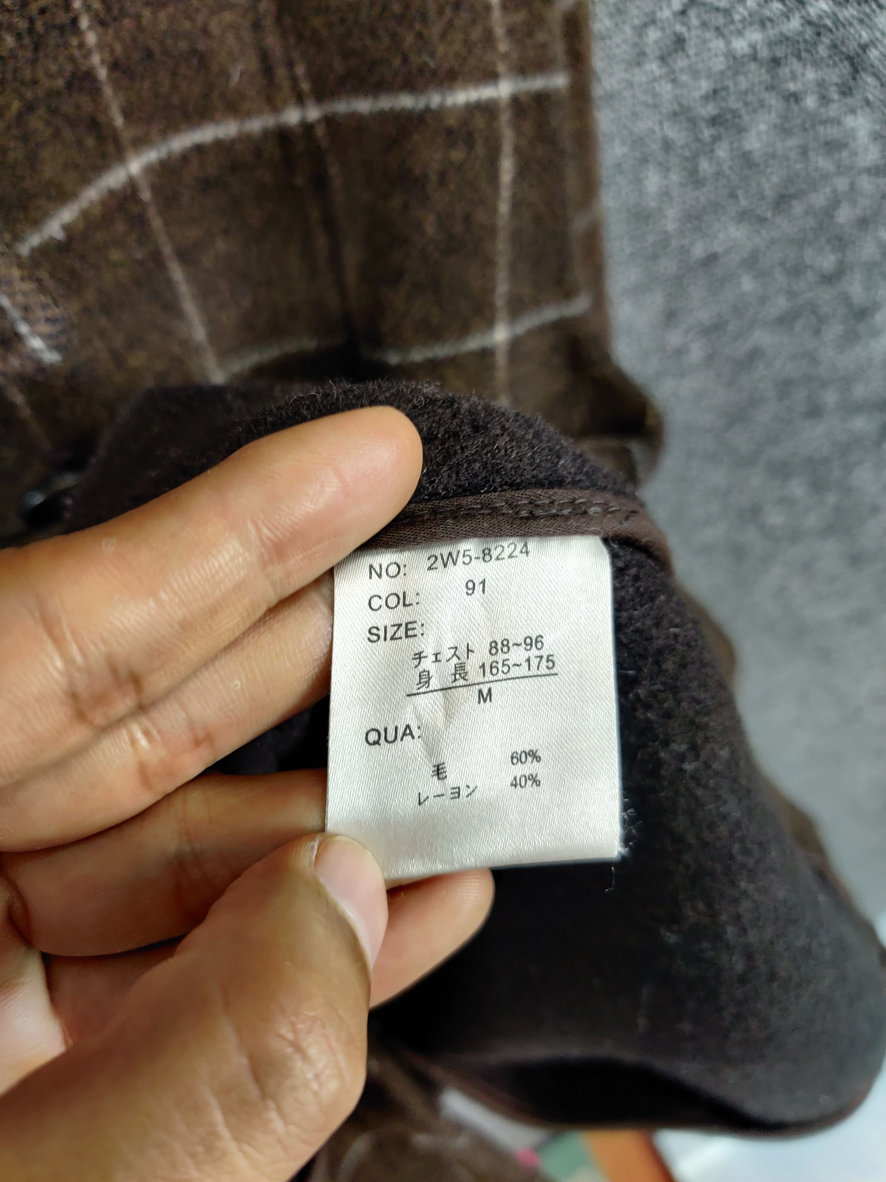 Woolrich Woolen Mills Vintage Woolrich Wool Plaid Double Breasted Coat Size US M / EU 48-50 / 2 - 11 Thumbnail
