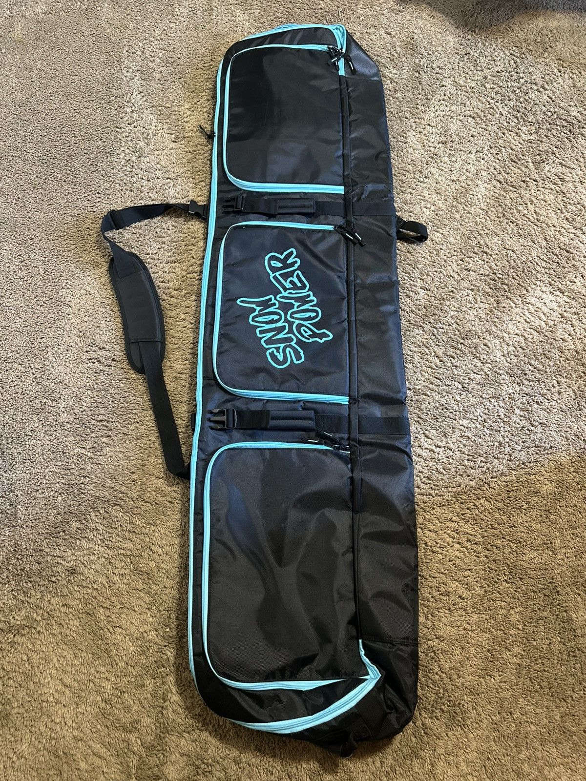 Other Vintage Snowboarding padded travel bag “snow power” Size US L / EU 52-54 / 3 - 1 Thumbnail
