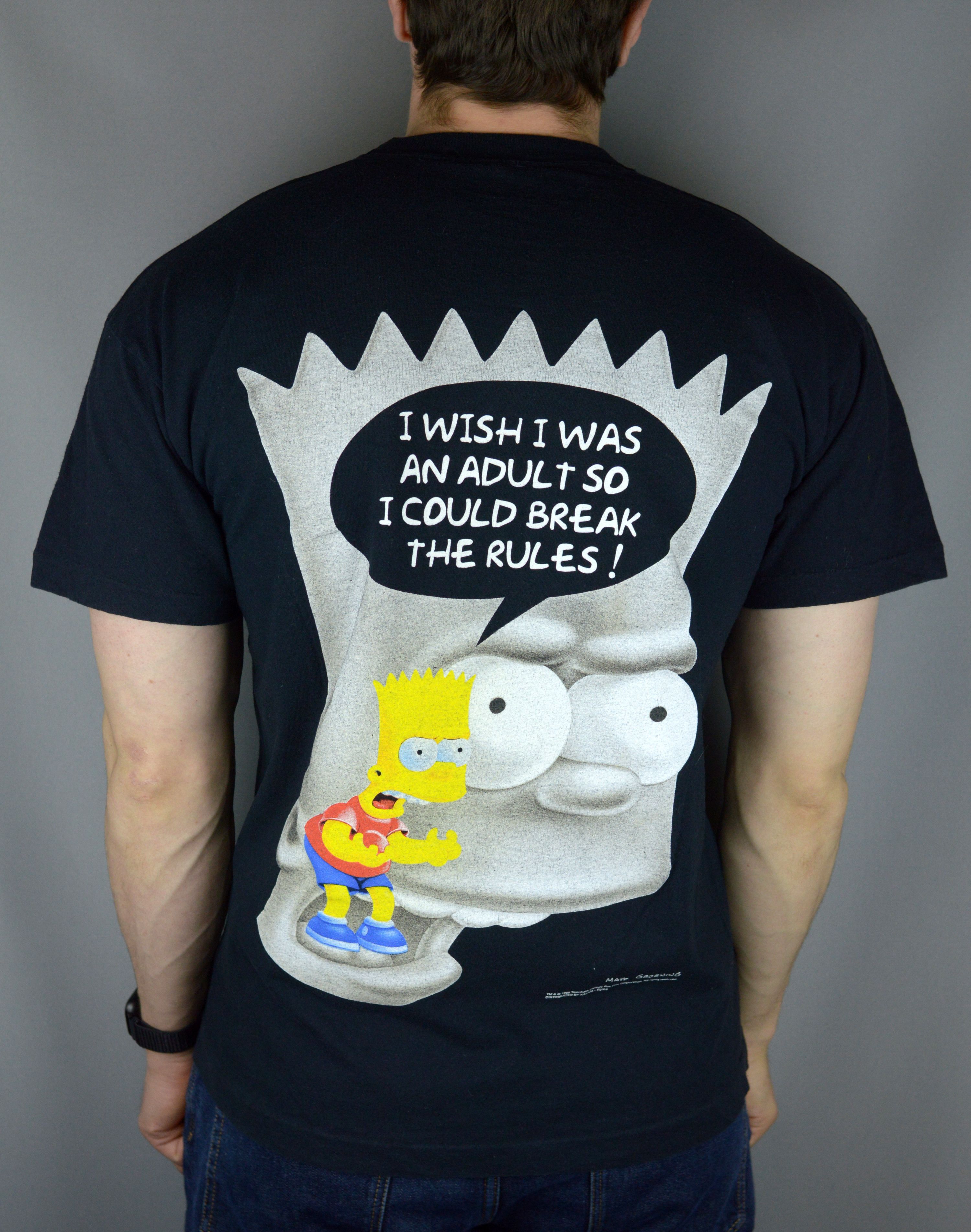 The Simpsons × Vintage Vintage The Simpsons Bart 1998 t shirt Size US L / EU 52-54 / 3 - 1 Thumbnail