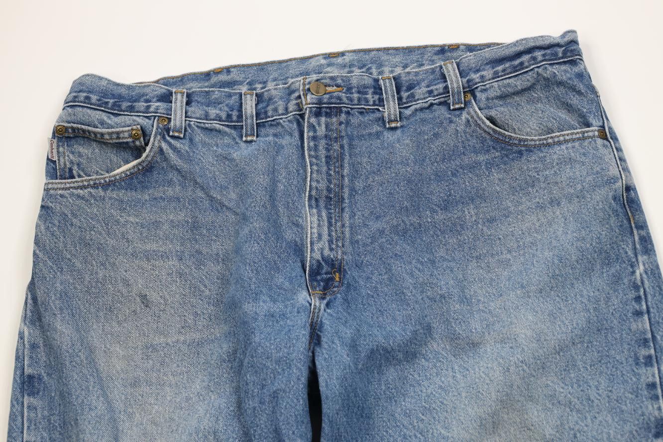 Carhartt Vintage Y2K 2001 Carhartt Relaxed Fit Denim Jeans Blue USA Size US 44 / EU 60 - 2 Thumbnail