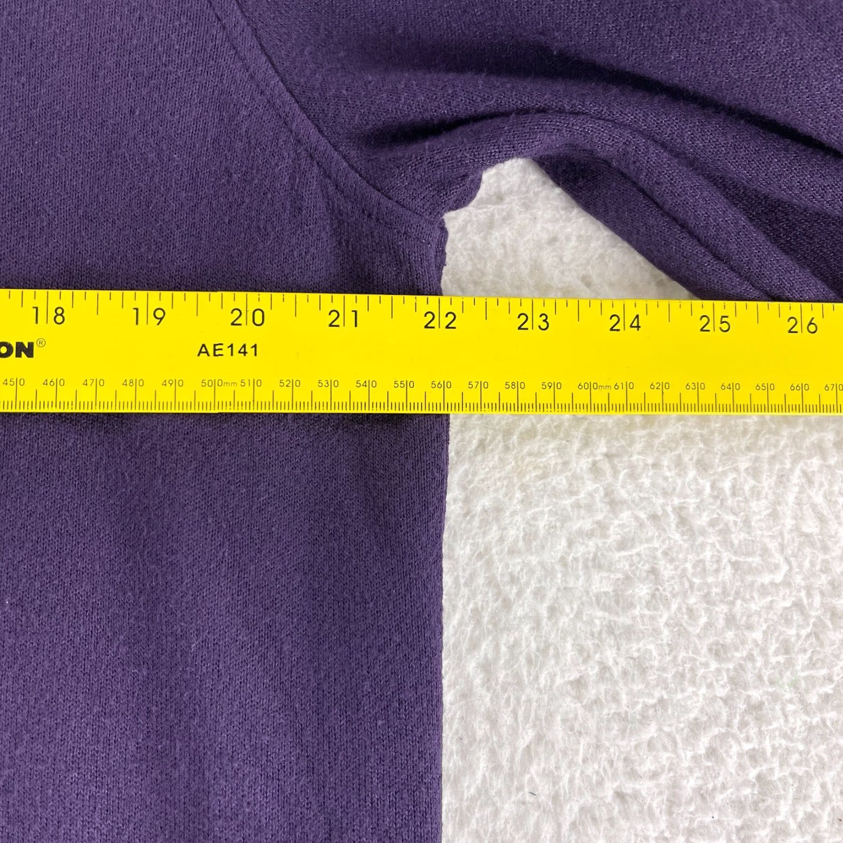 Ted Baker Ted Baker London Purple 1/4 Zip Knit Sweater Mens Long Sleeve Pullover Size 2XL Size US XXL / EU 58 / 5 - 6 Thumbnail