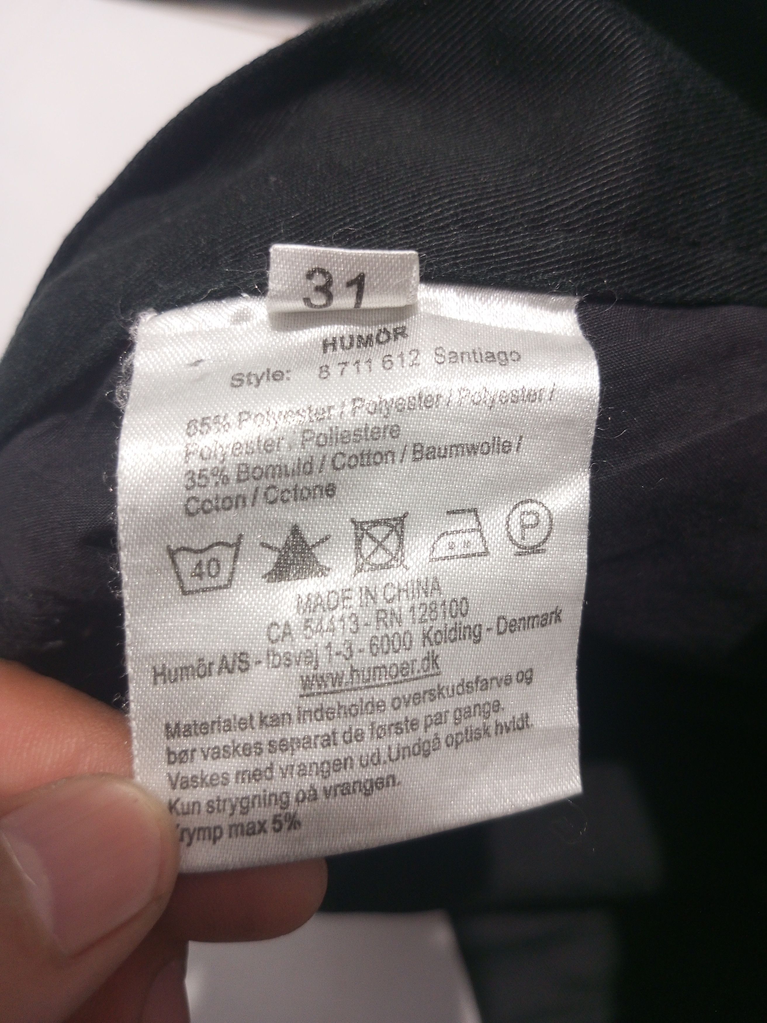 Hysteric Glamour Vintage Humor black drop crotch pants Size US 31 - 12 Thumbnail