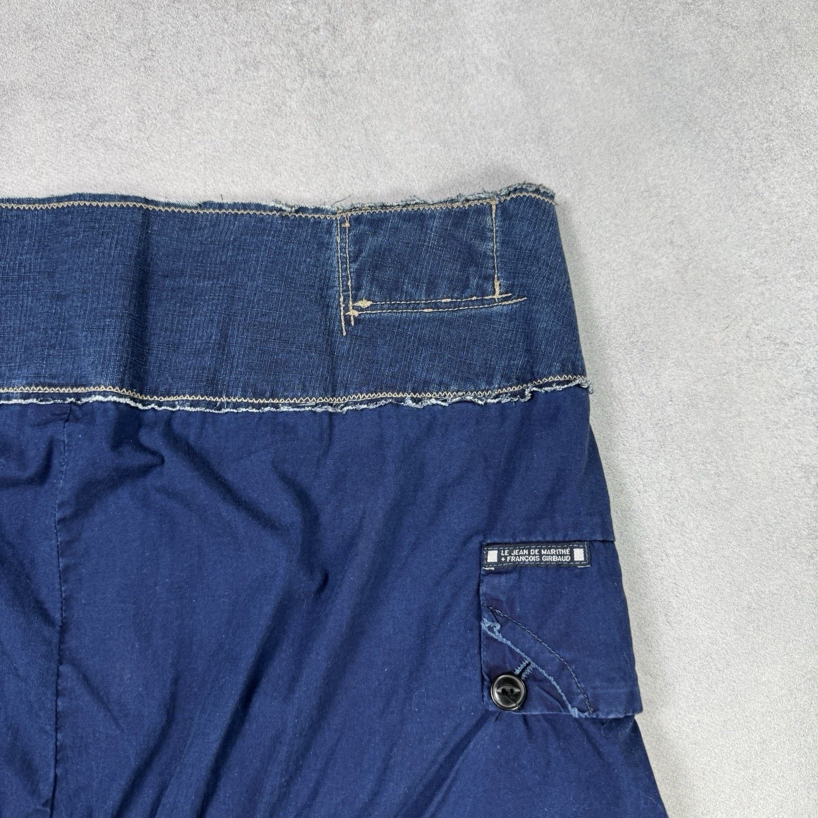 Marithe + Francois Girbaud Marithe Francois Girbaud Cargo Skirt Blue Cotton Size IT 44 Size M / US 6-8 / IT 42-44 - 16 Thumbnail
