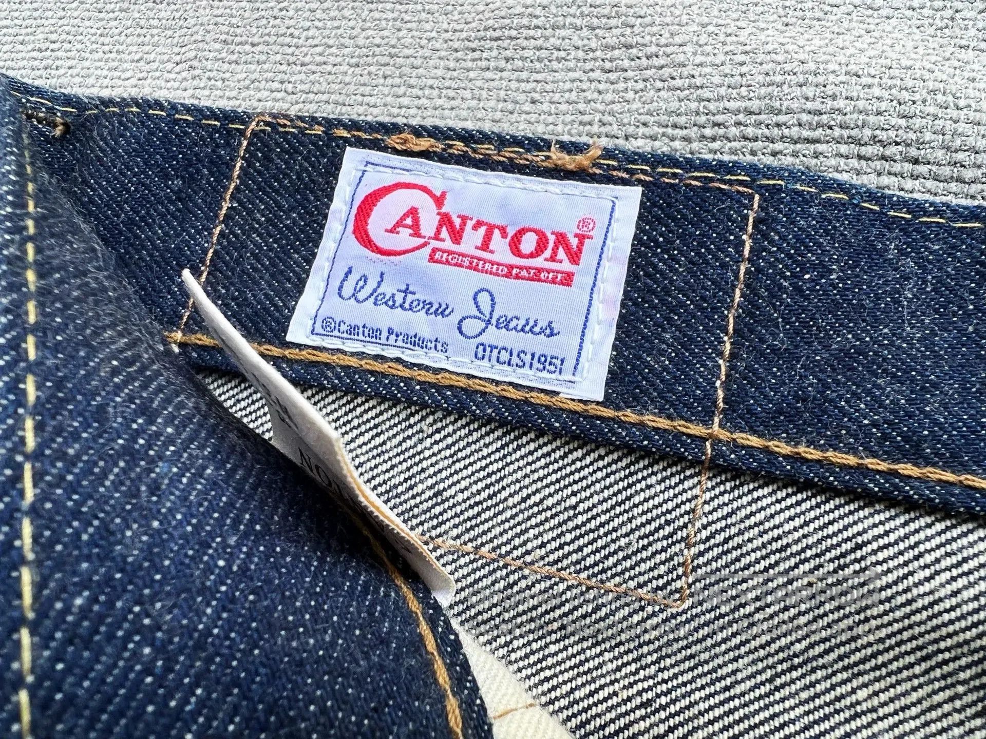 Japanese Brand Canton 504 Denim Jeans Limited Edition. Size US 32 / EU 48 - 9 Thumbnail