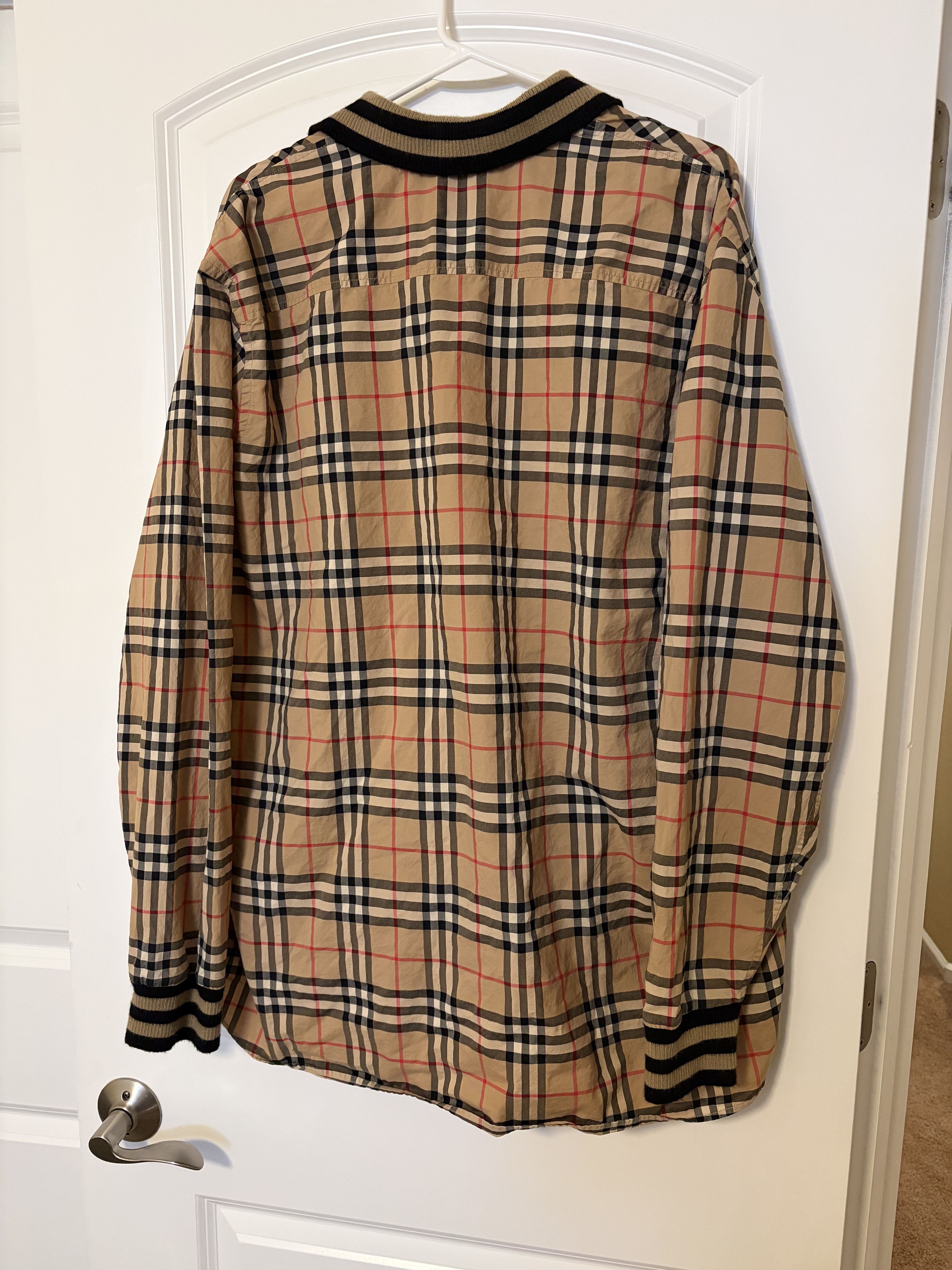 Burberry Burberry Check Shirt Size US XL / EU 56 / 4 - 2 Thumbnail