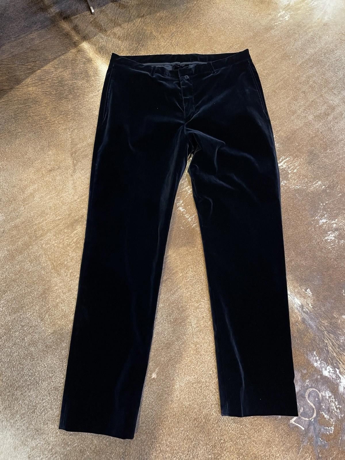 Jil Sander Jil Sander Velvet Runway Trousers Size US 36 / EU 52 - 1 Thumbnail