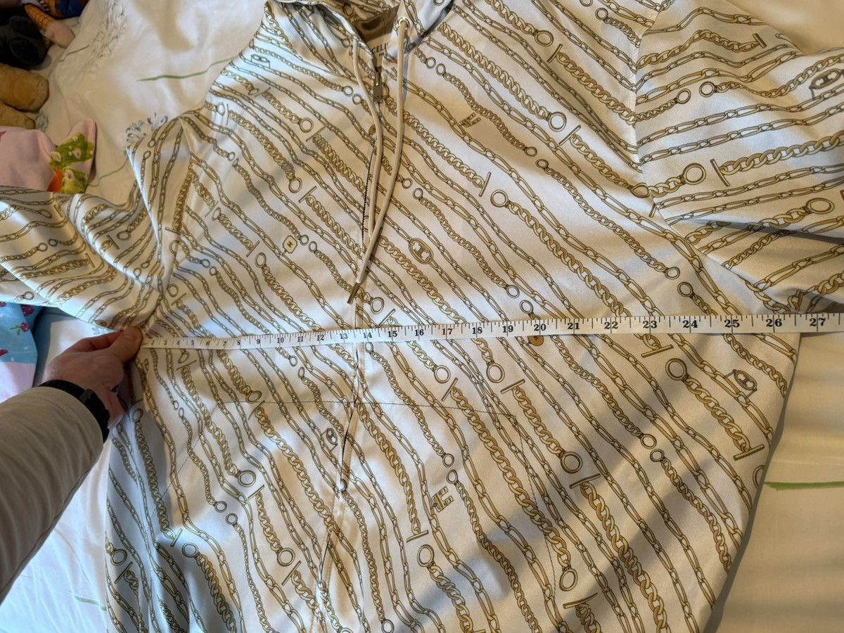 Celine SS21 Celine sample Chain light silk viscose hoodie jacket Size US M / EU 48-50 / 2 - 5 Thumbnail