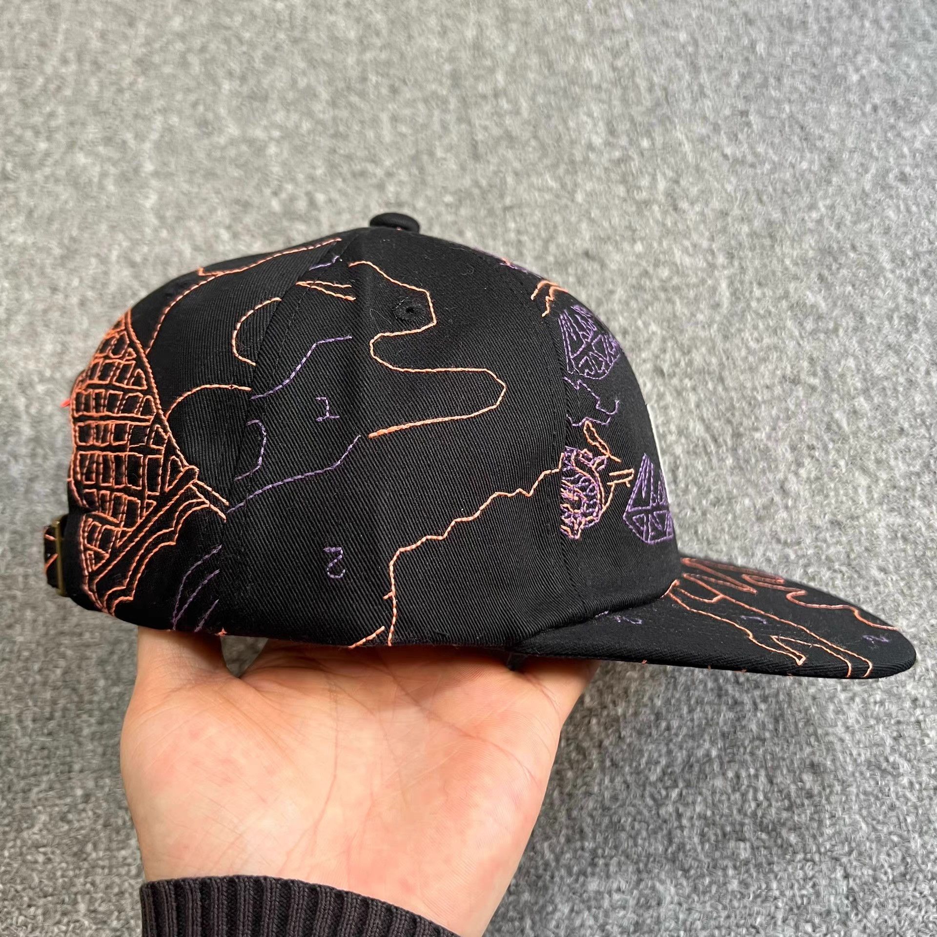 Billionaire Boys Club BBC ICECREAMSingle-LineEmbroideredBaseball Visor Sun Hat Q7 Size ONE SIZE - 7 Thumbnail