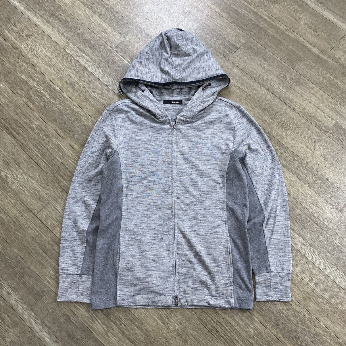 Katharine Hamnett London Luxury Katherine Hamnett London Gray Blood Double Zip Hoodie Size US M / EU 48-50 / 2 - 3 Thumbnail