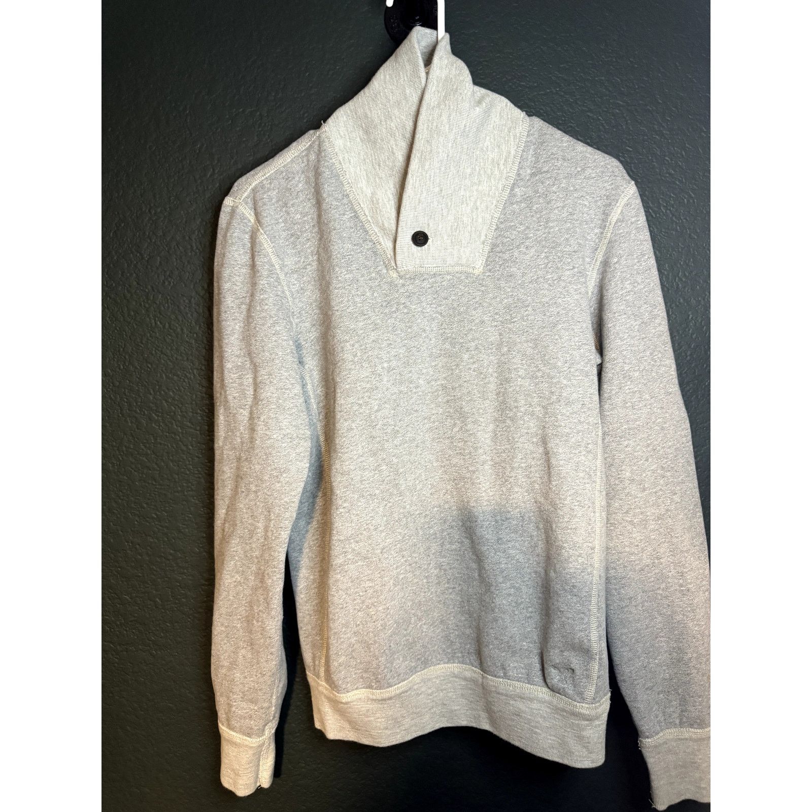 American Eagle Outfitters American Eagle Fleece-Knit Shawl-Collar Pullover sm Size US S / EU 44-46 / 1 - 1 Thumbnail