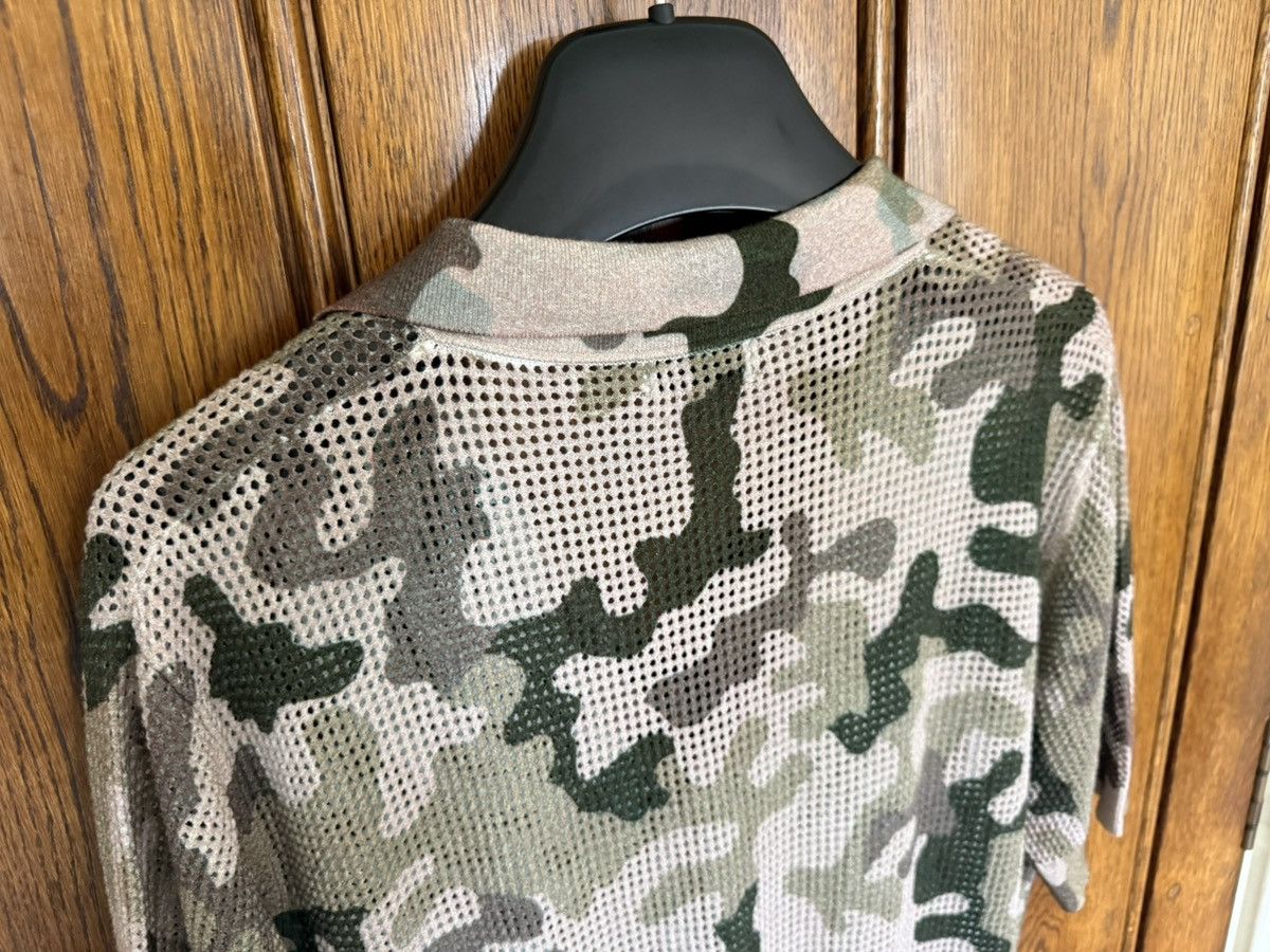 Dries Van Noten Dries Van Noten mesh camo camouflage polo shirt grail Size US M / EU 48-50 / 2 - 14 Thumbnail