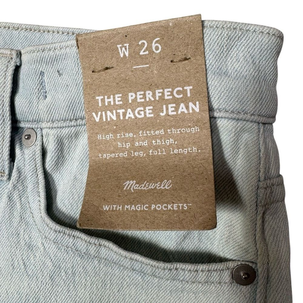 Madewell NWT New $128 Madewell The Perfect Vintage Cheshunt Wash Jea Size 26" / US 2 / IT 38 - 7 Thumbnail